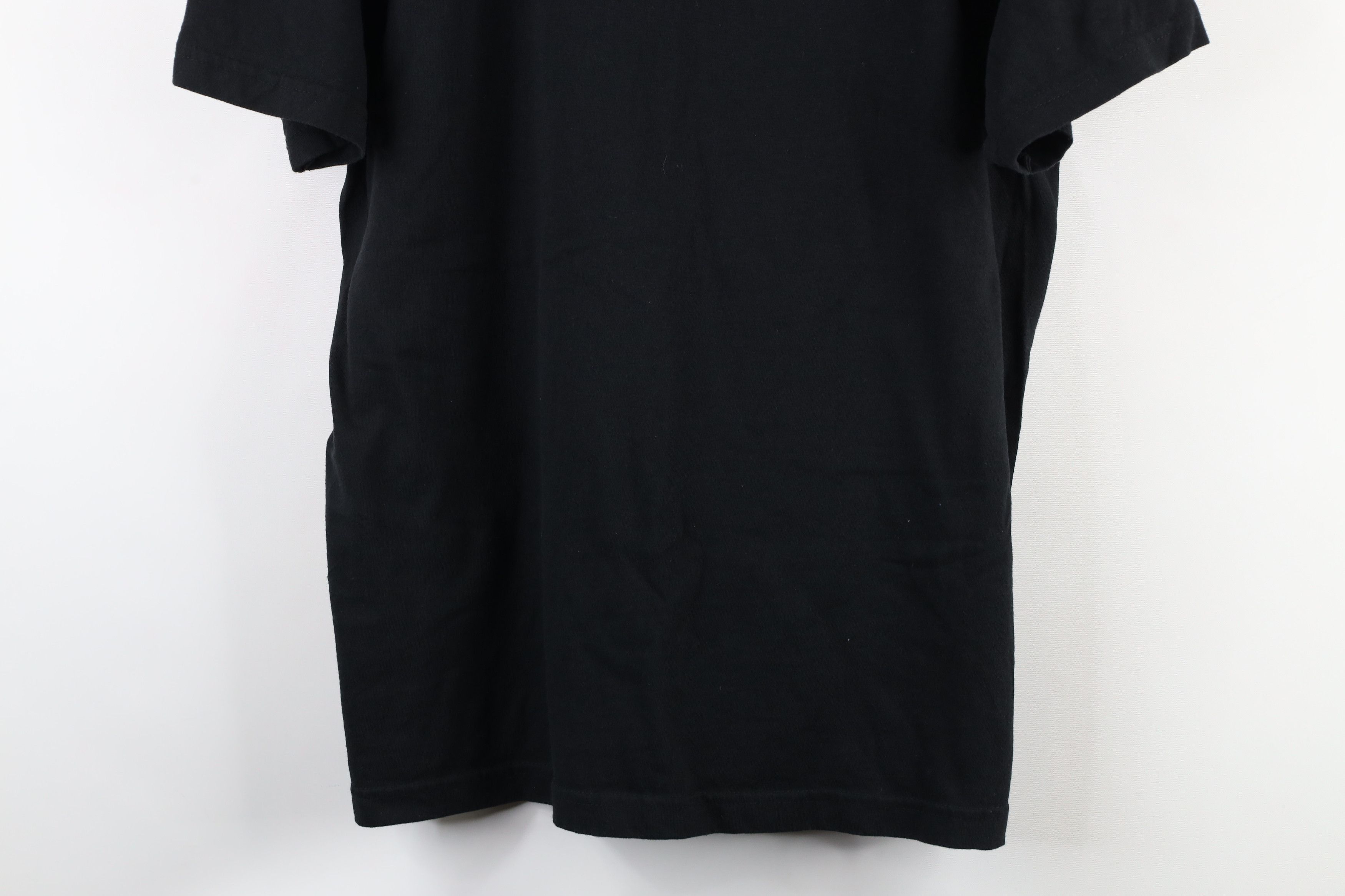 Vintage Vintage 90s Streetwear Short Sleeve T-Shirt Black Cotton Size US L / EU 52-54 / 3 - 3 Thumbnail