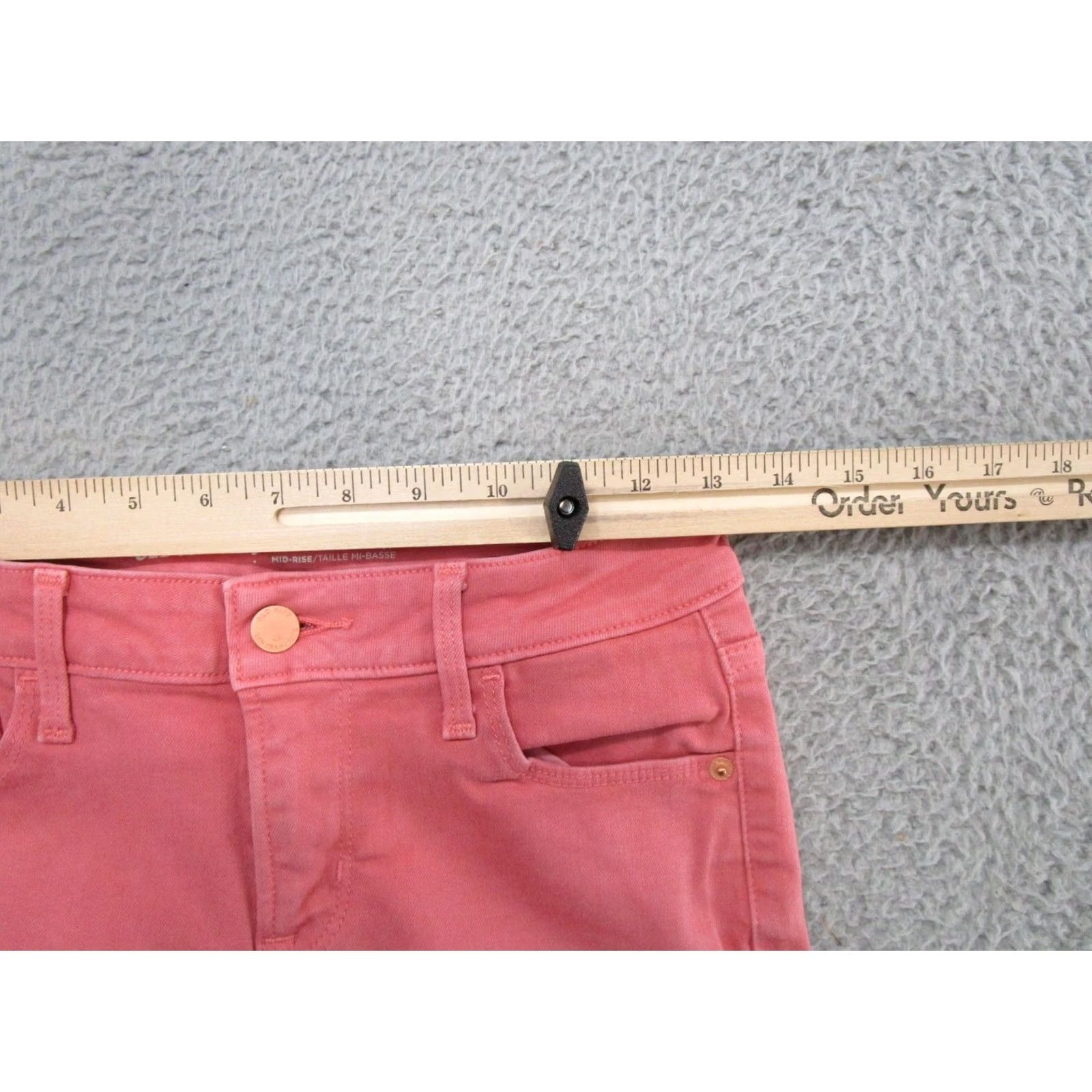 Old Navy VINTAGE Old Navy Rockstar Distressed Pink Denim Jeans Women 2 Reg Stretch Denim Jeans Pink Women Size 2 Distressed Ankle Stretch Size 26" / US 2 / IT 38 - 6 Thumbnail