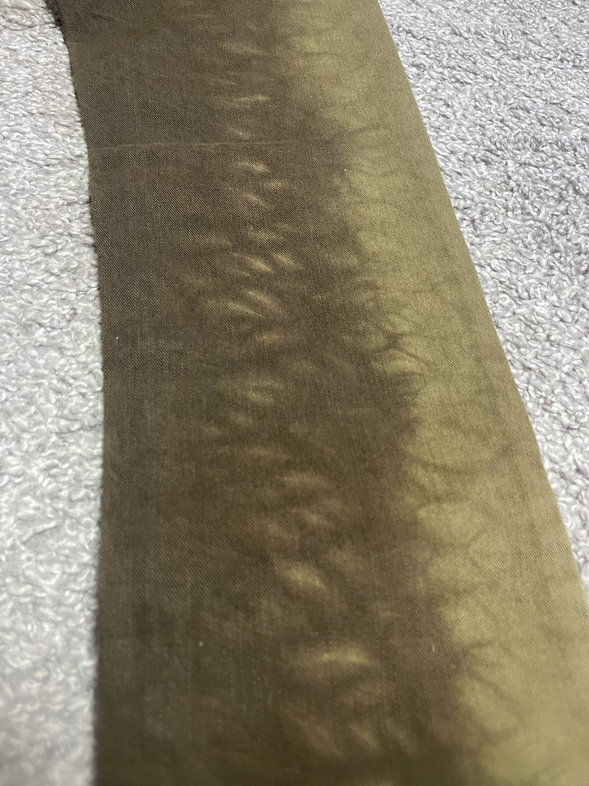 Burberry Burberry Brit Kensington Olive Tie Dye Low Rise Skinny 28 Size 24" / US 00 / IT 34 - 5 Thumbnail