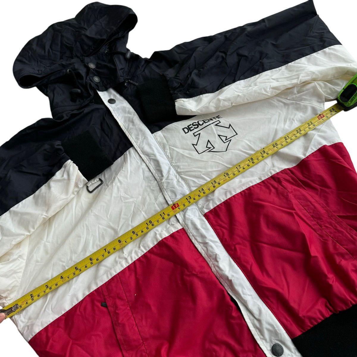 Descente × Hi Tec × Japanese Brand JAPAN MADE DESCENTE Nylon VTG Ski Wear Windbreaker jacket Size US XL / EU 56 / 4 - 10 Thumbnail