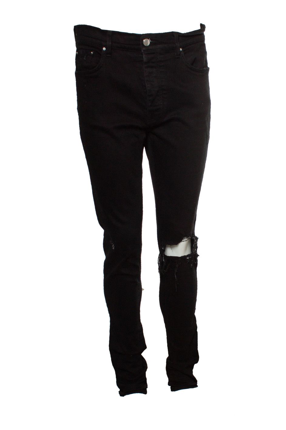 Amiri Amiri, Distressed jeans in black Size US 34 / EU 50 - 1 Thumbnail