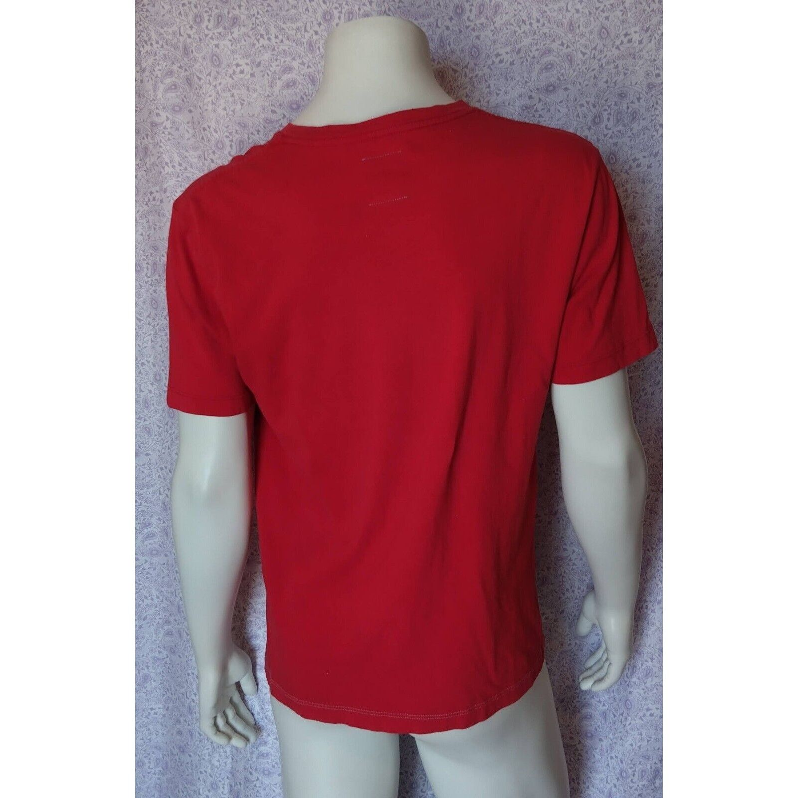Theory Red Cyclist T-shirt, Colur Theory, Very Sharp Look, Men's L Size US L / EU 52-54 / 3 - 3 Thumbnail