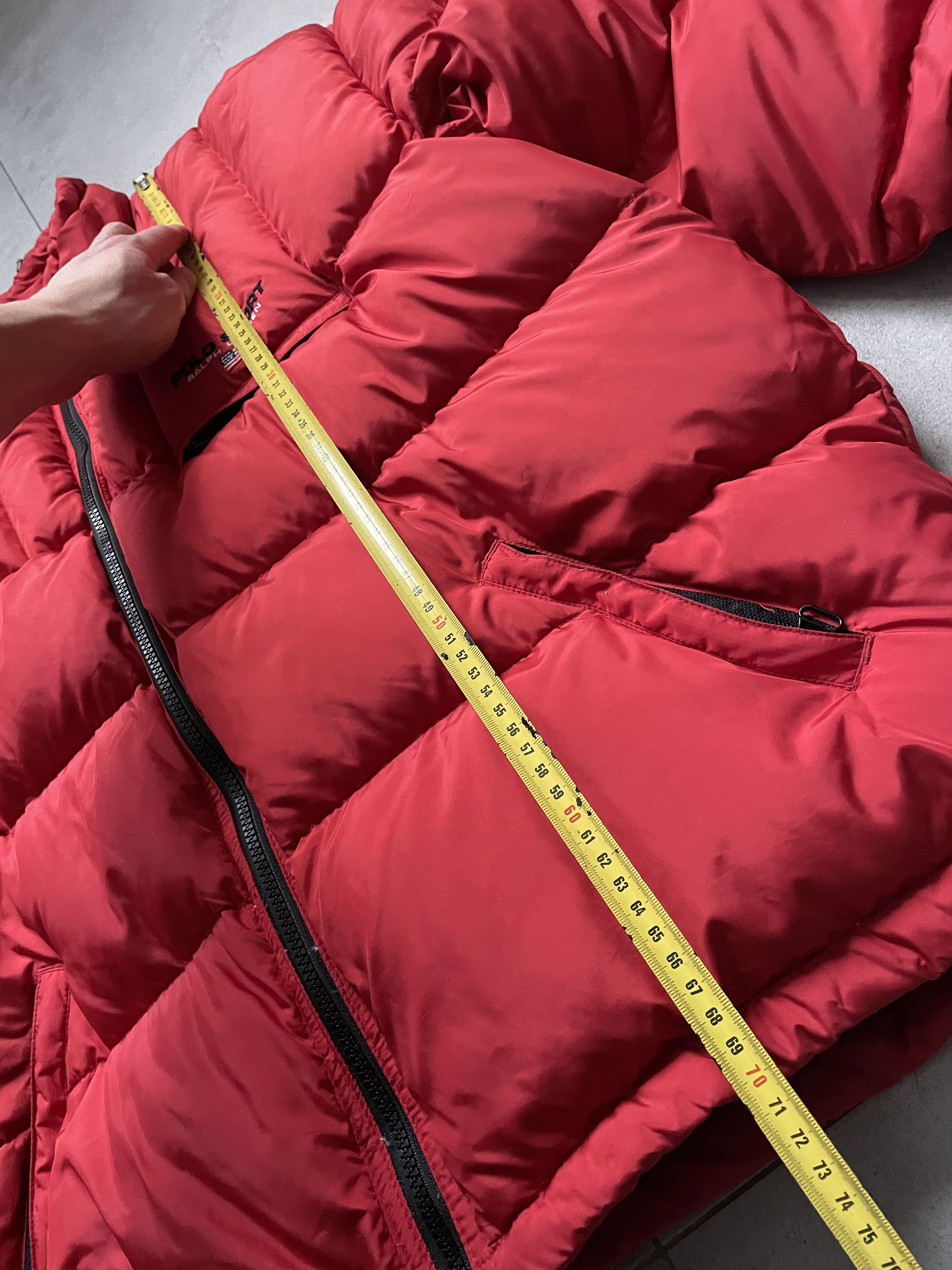Ralph Lauren Sport POLO RALPH LAUREN SPORT RED PUFFY PUFFER DOWN BOXY JACKET Size US L / EU 52-54 / 3 - 7 Thumbnail