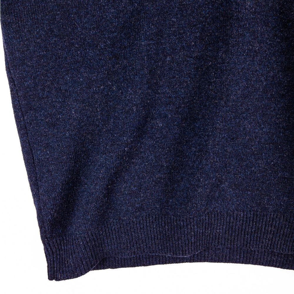 Band Tees Club Room Sleeveless Wool Sweater Men's Large Navy Blue Pur Size US XS / EU 42 / 0 - 4 Thumbnail