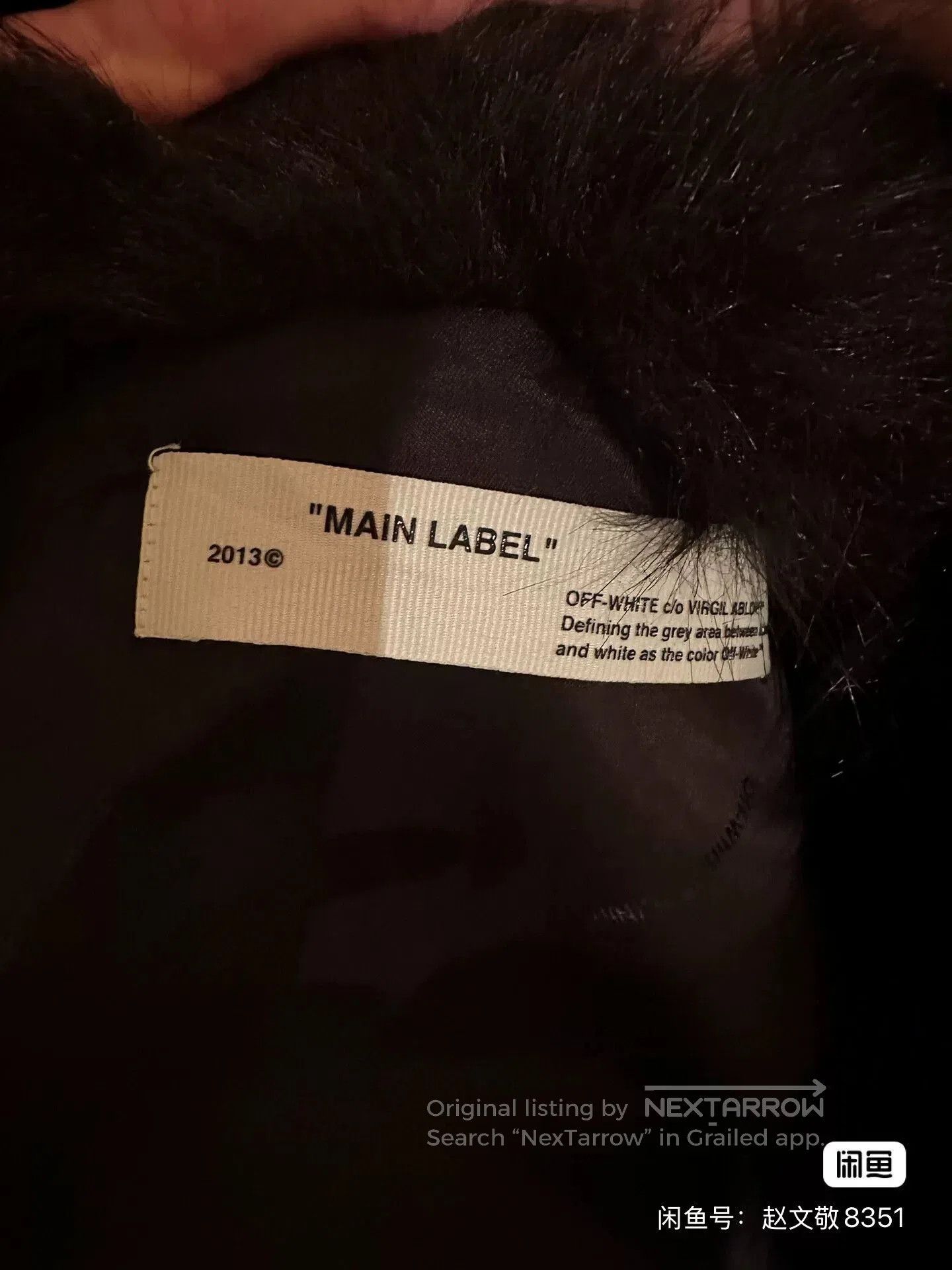 Off-White OFF WHITE Runway Faux Fur Coat. Size S / US 4 / IT 40 - 4 Thumbnail