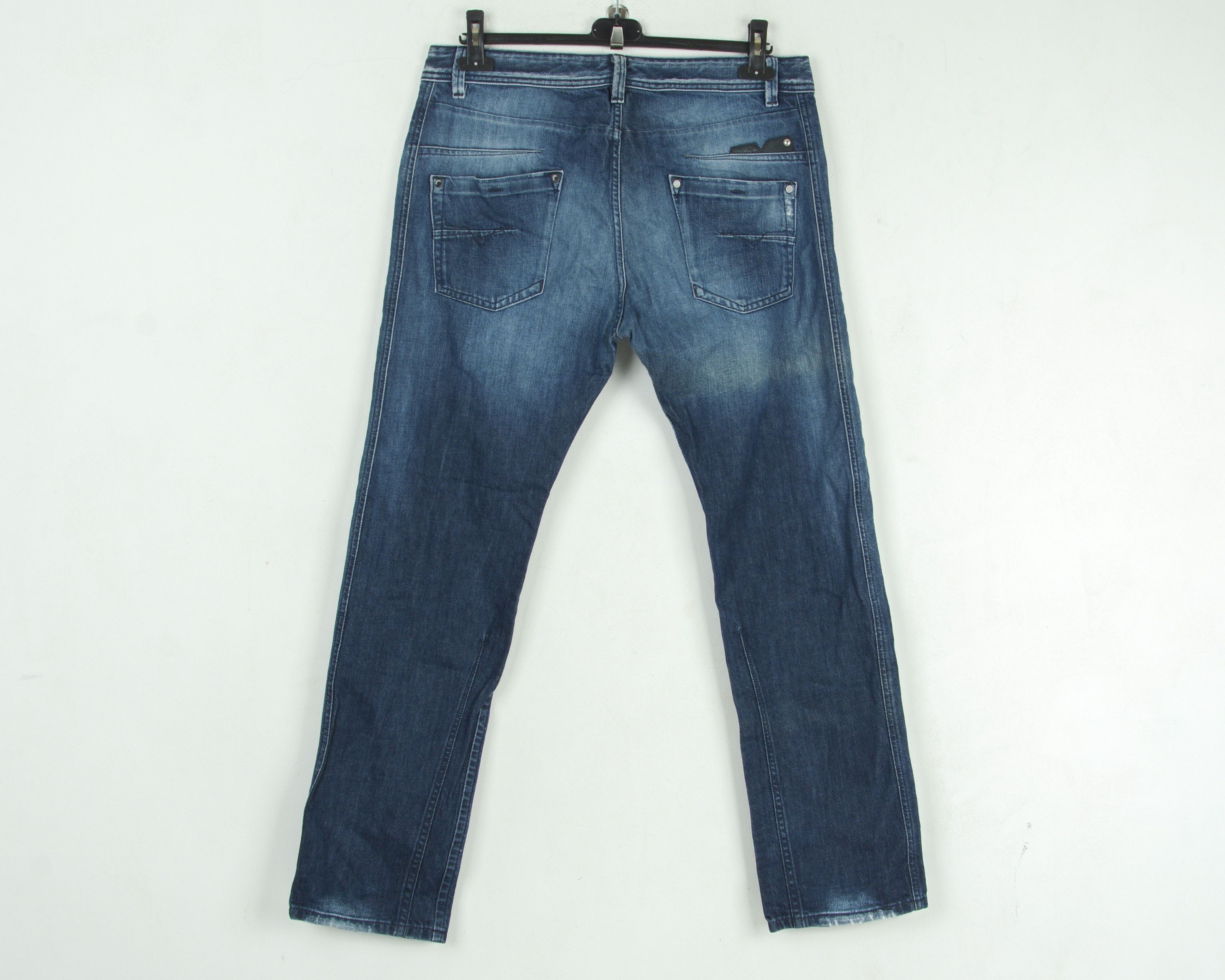 Diesel Darron Mens W33 L30 Regular Slim Tapered Jeans Denim Pants Size US 33 - 4 Thumbnail
