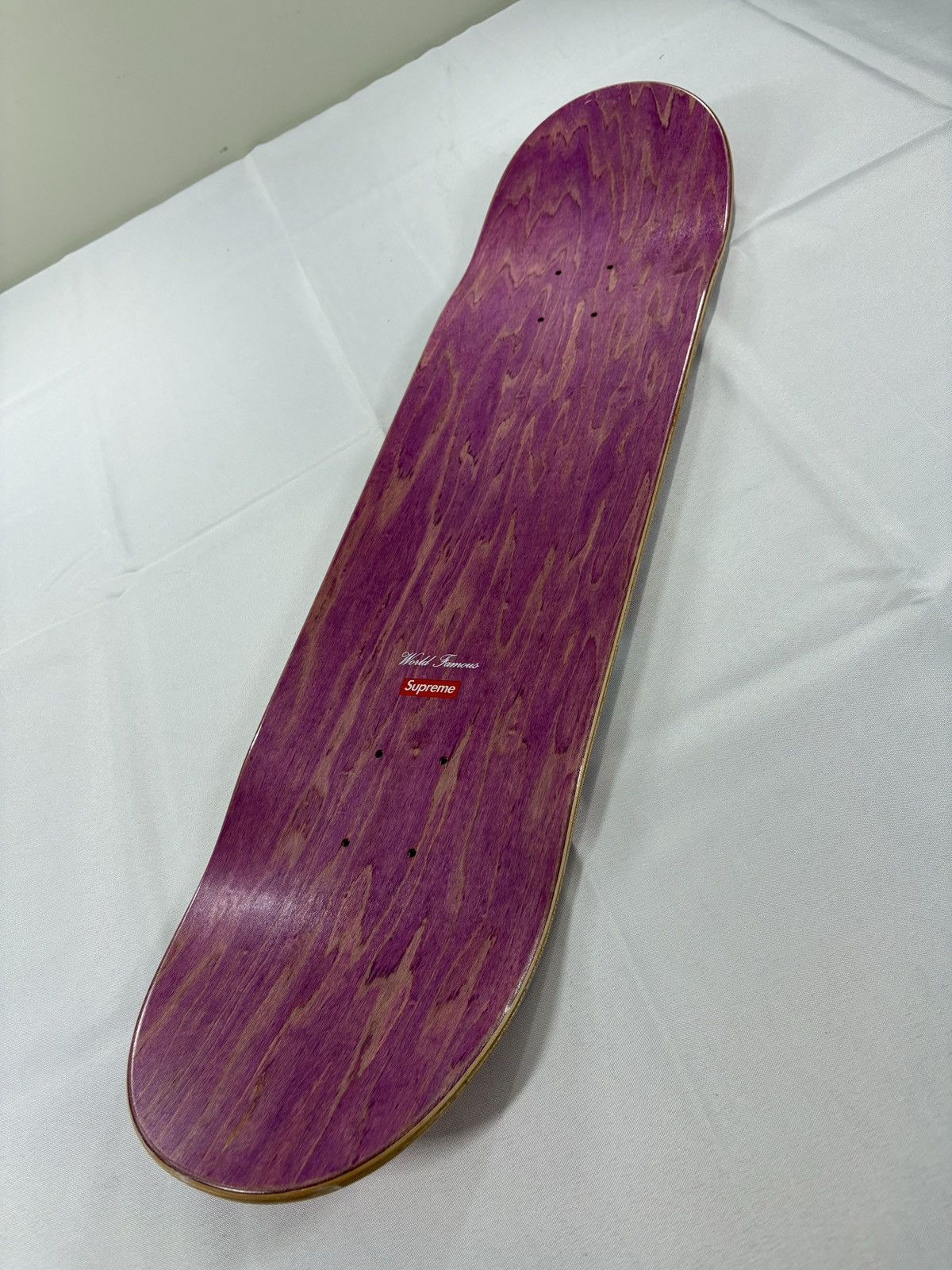 Supreme Supreme x Mark Gonzales Skate Deck Pink Purple Size ONE SIZE - 1 Thumbnail