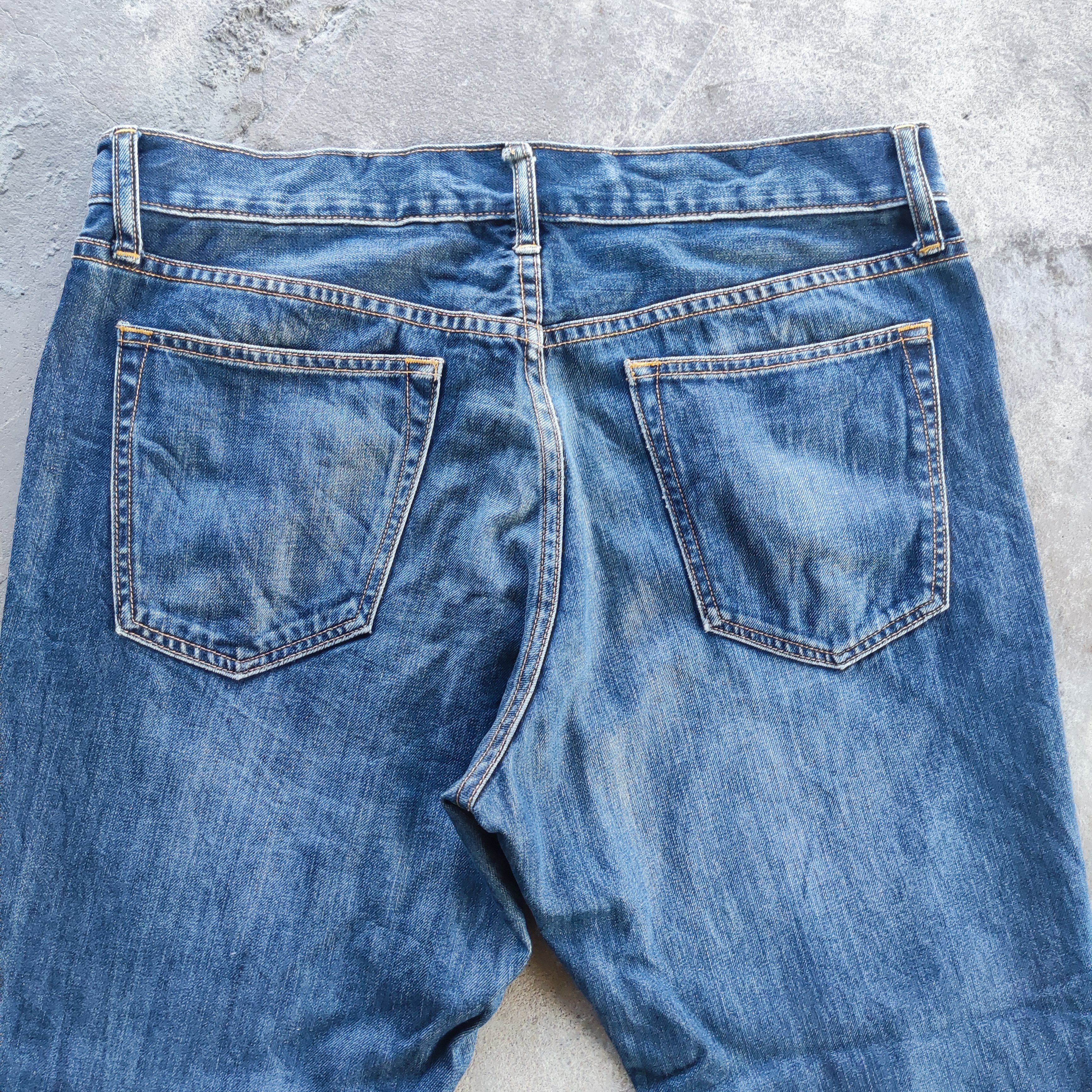Japanese Brand Vintage Topvalu Brand Buggy Jeans Distressed Pants Size US 34 / EU 50 - 10 Thumbnail