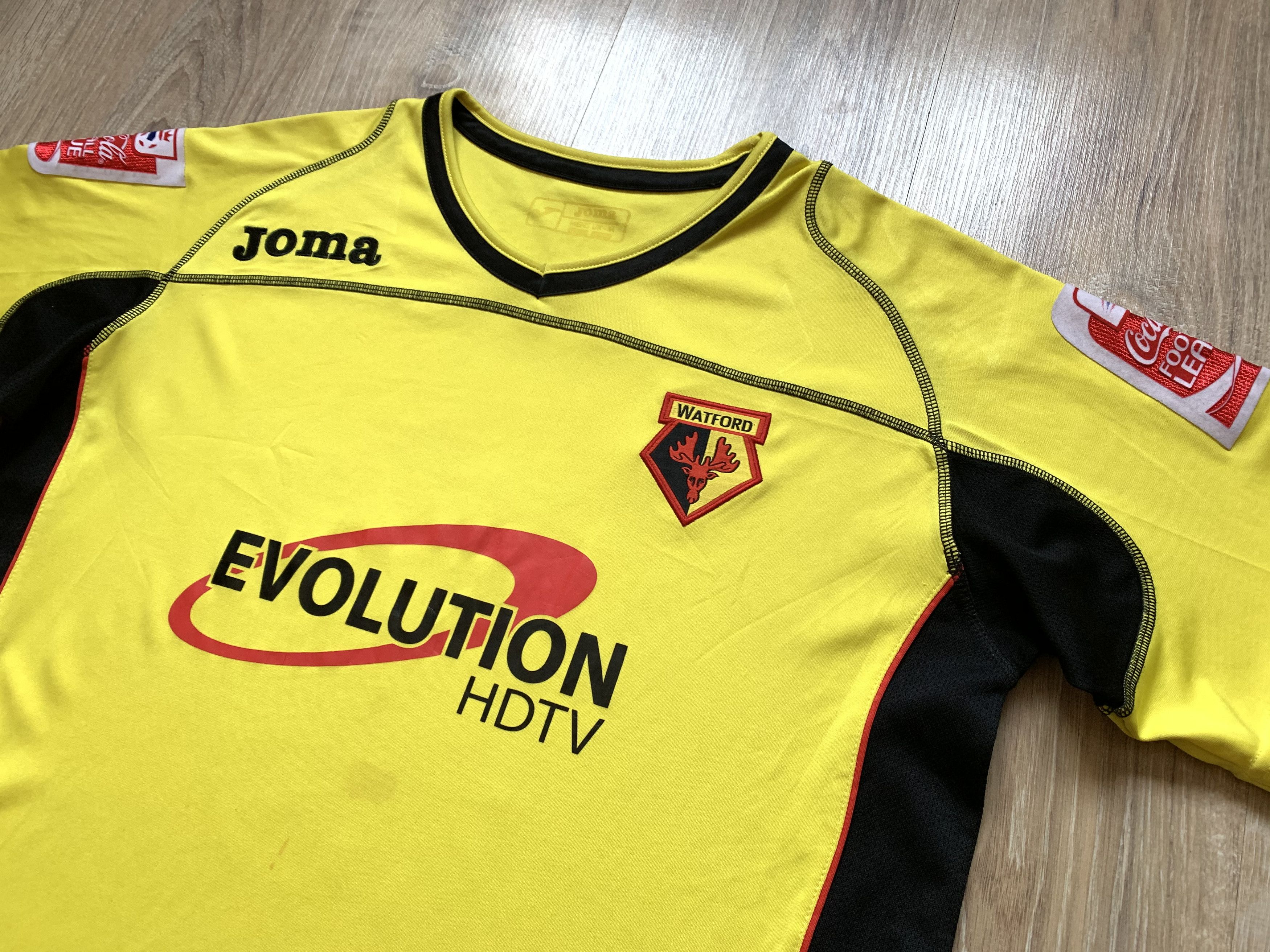 Joma × Vintage Rare Watford Joma Home Andrews #8 2009-2010 Size US M / EU 48-50 / 2 - 3 Thumbnail