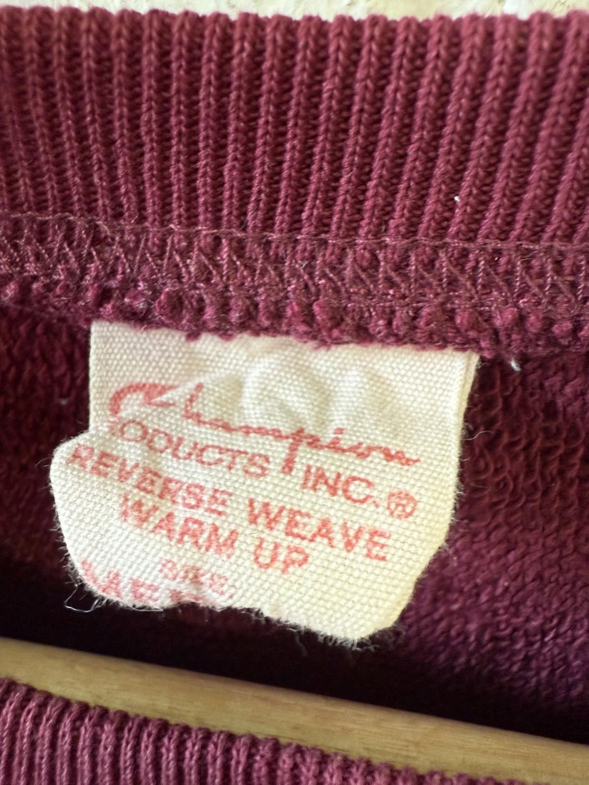 Champion Champion Reverse Weave Burgundy Sweatshirt Size US M / EU 48-50 / 2 - 3 Thumbnail