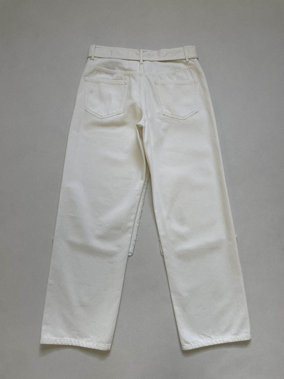 Dries Van Noten Wide Leg Double Layer ‘Skirt’ Denim Jeans Size US 32 / EU 48 - 18 Thumbnail