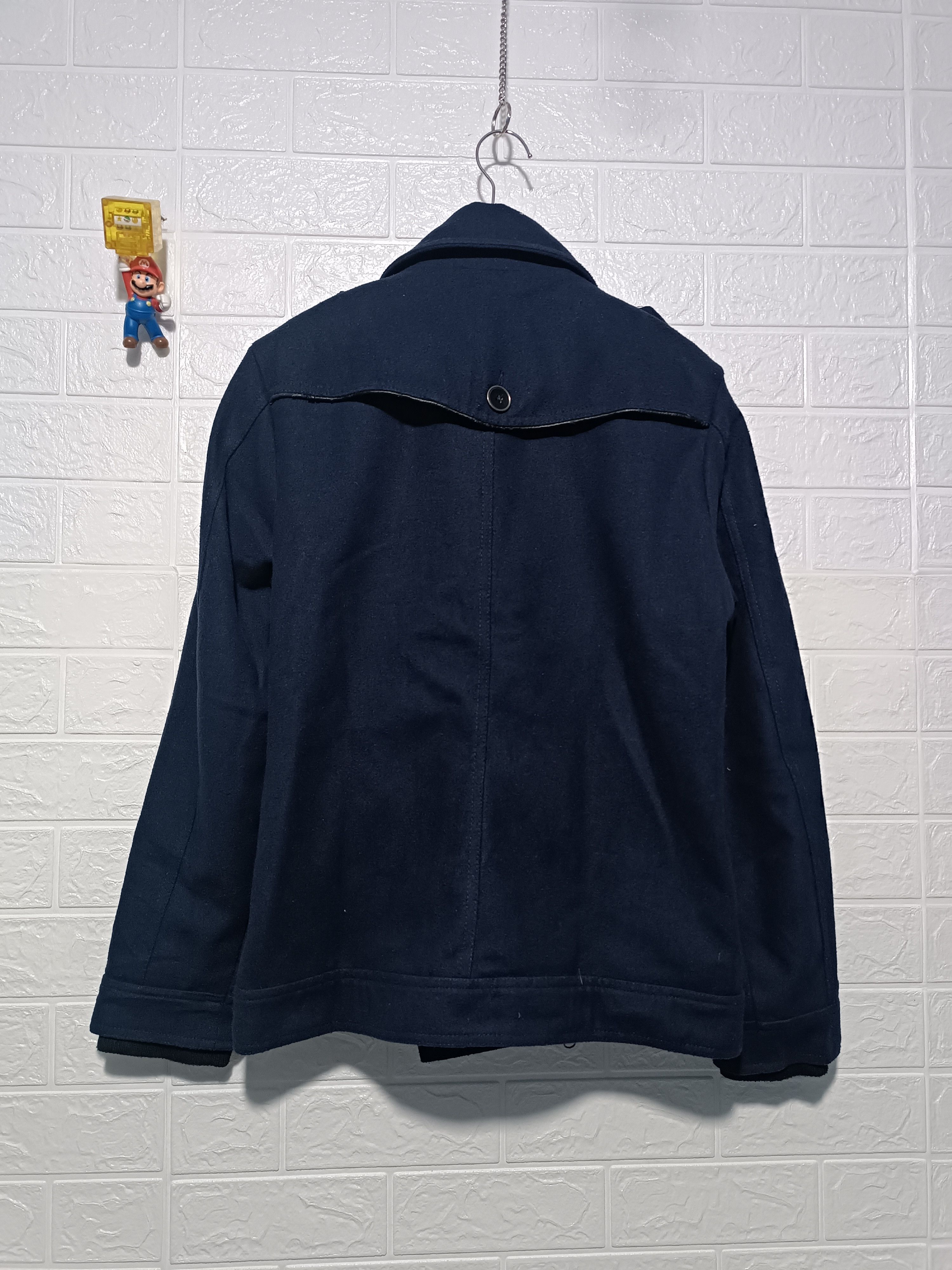 In The Attic In The Attic Double Breasted Wool Peacoat Jacket Blue Navy Size US M / EU 48-50 / 2 - 5 Thumbnail