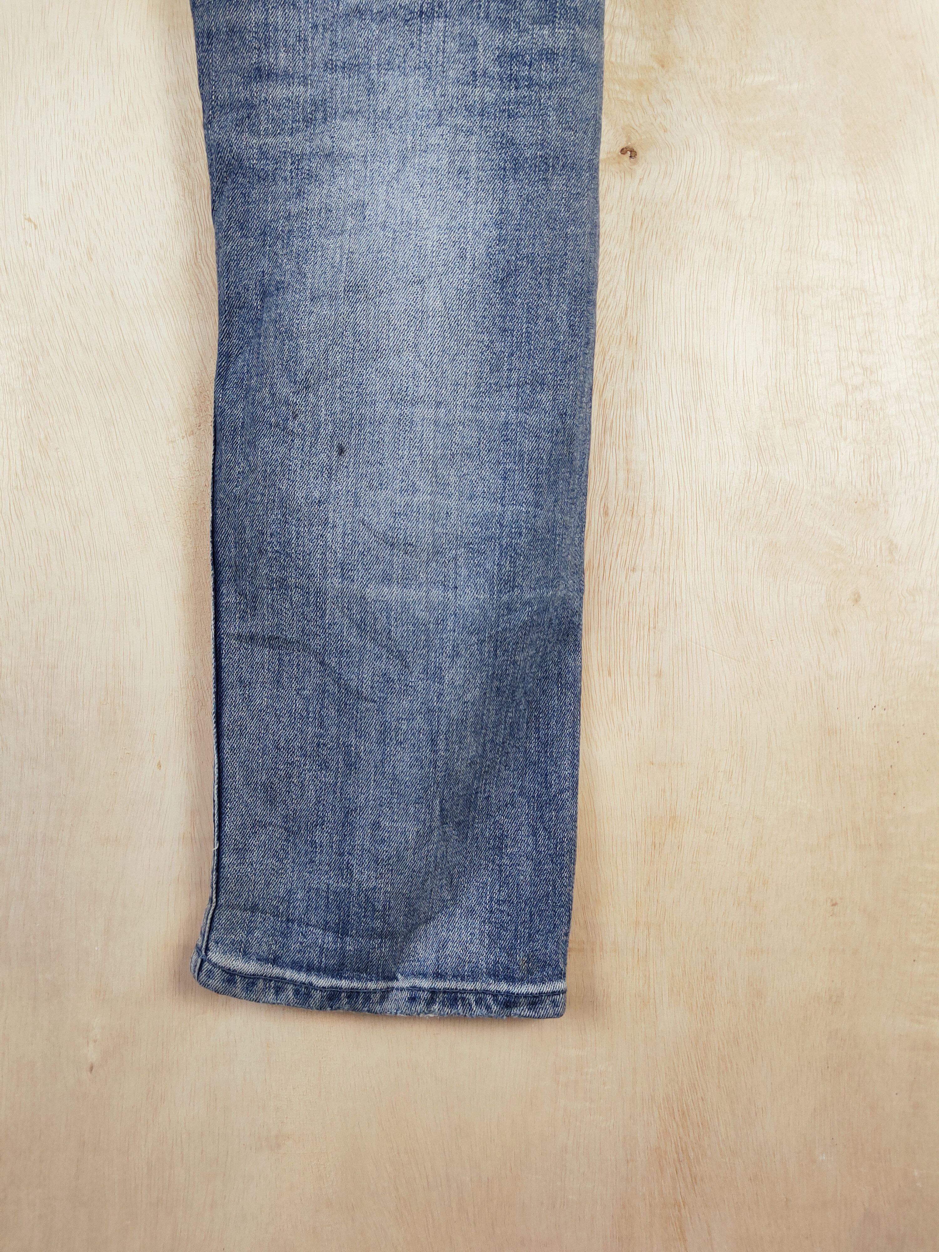 Bayflow Blue Faded Distressed Ripped Jeans #S2652