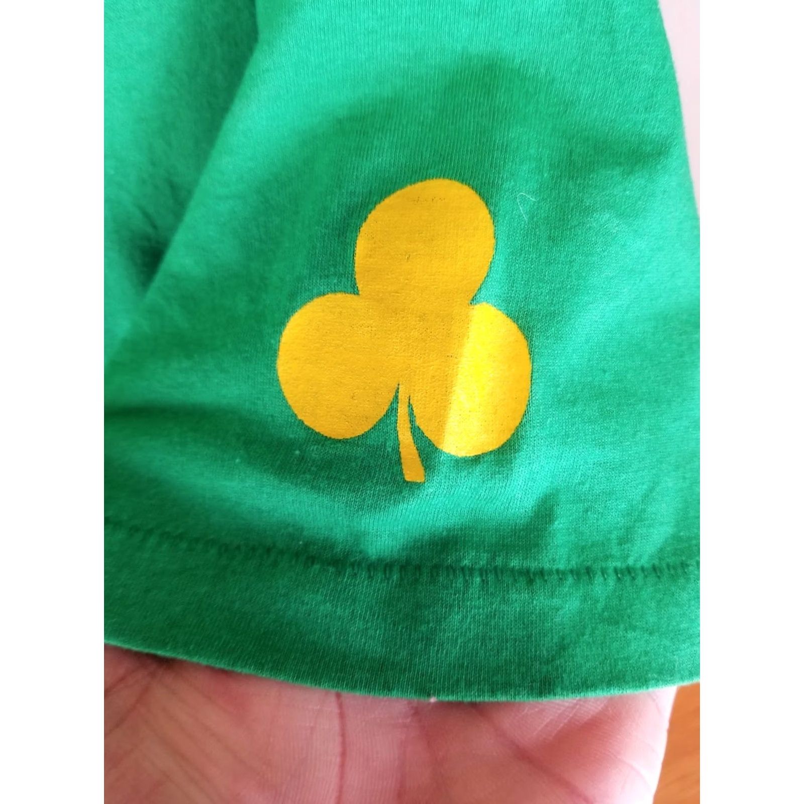 Vintage VINTAGE SCREEN STAR Shirt Mens XL Green PATRICK DAY IRISH SINGLE STITCH Size US XL / EU 56 / 4 - 6 Thumbnail