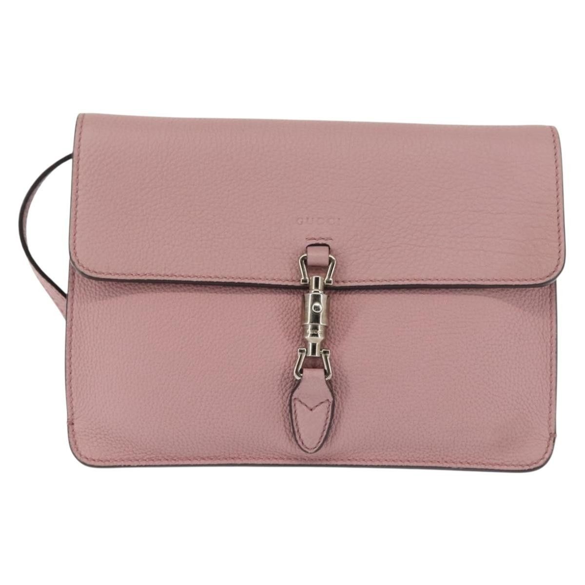 Gucci Gucci Jackie Soft Flap Shoulder Bag Leather Size ONE SIZE - 1 Thumbnail