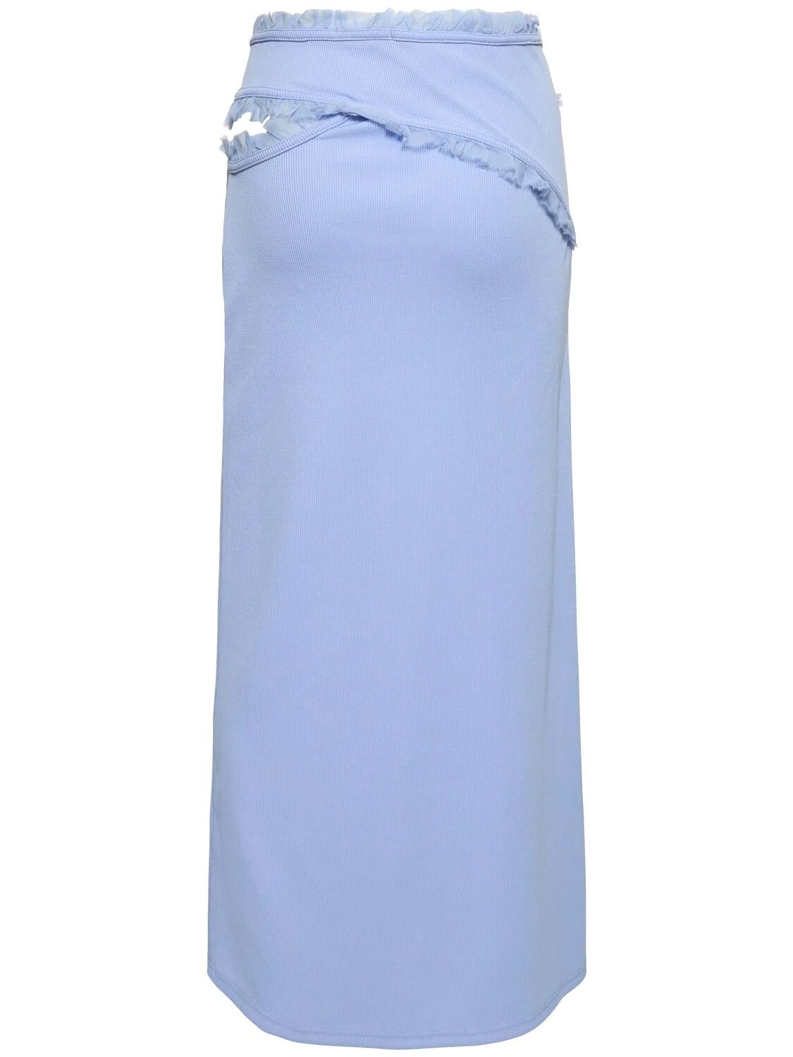 Christopher Esber o1mle0325 Carina Interlinked Long Skirt in Light Blue Size 26" / US 2 / IT 38 - 6 Thumbnail