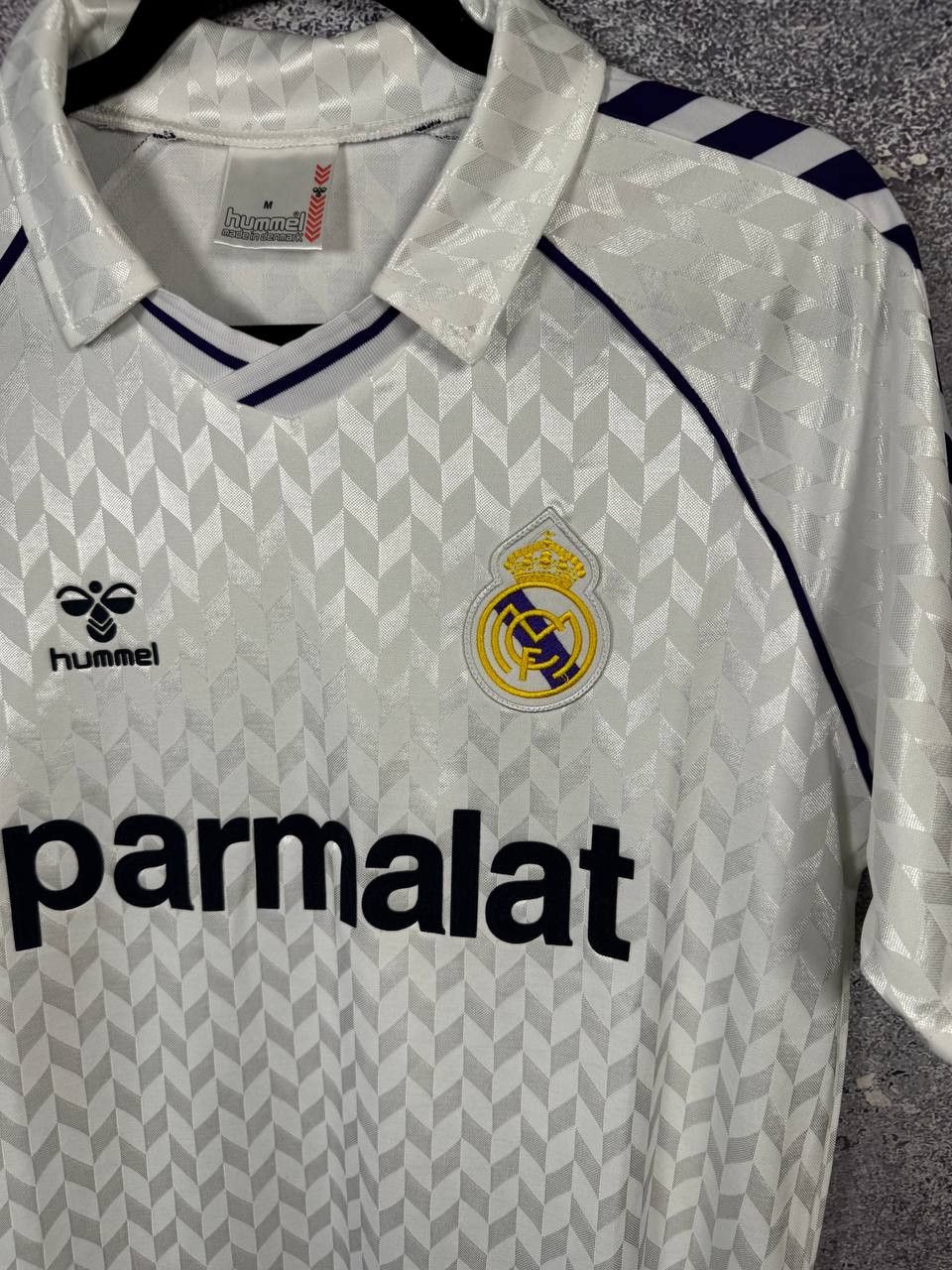 Other RETRO 80's Local Real Madrid 1986/87 Fan Soccer Jersey Size US M / EU 48-50 / 2 - 6 Thumbnail