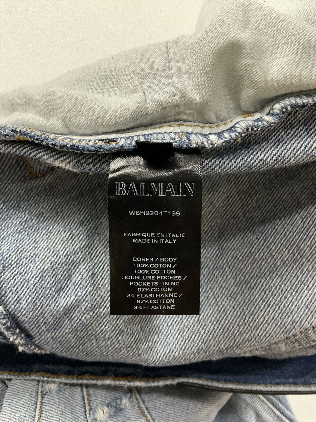 Balmain Balmain Slim Ripped Biker Pants Size US 28 / EU 44 - 10 Thumbnail