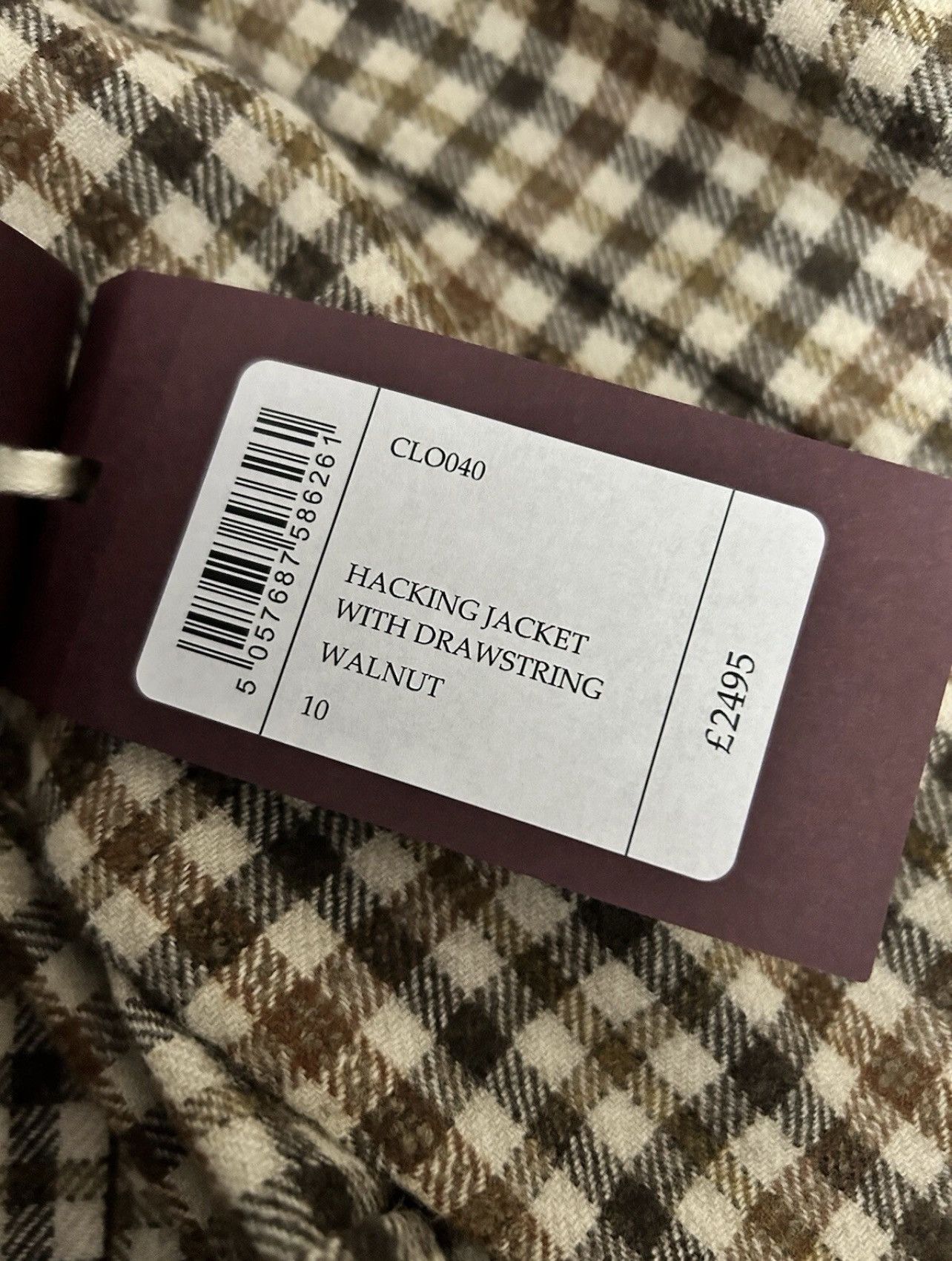Purdey Purdey Hacking Jacket With Drawstring Womens Size -10 Size M / US 6-8 / IT 42-44 - 21 Thumbnail