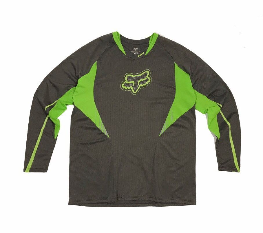 Fox Racing Fox Racing Air Cool Long Sleeve Jersey Motocross Size US XL / EU 56 / 4 - 1 Thumbnail