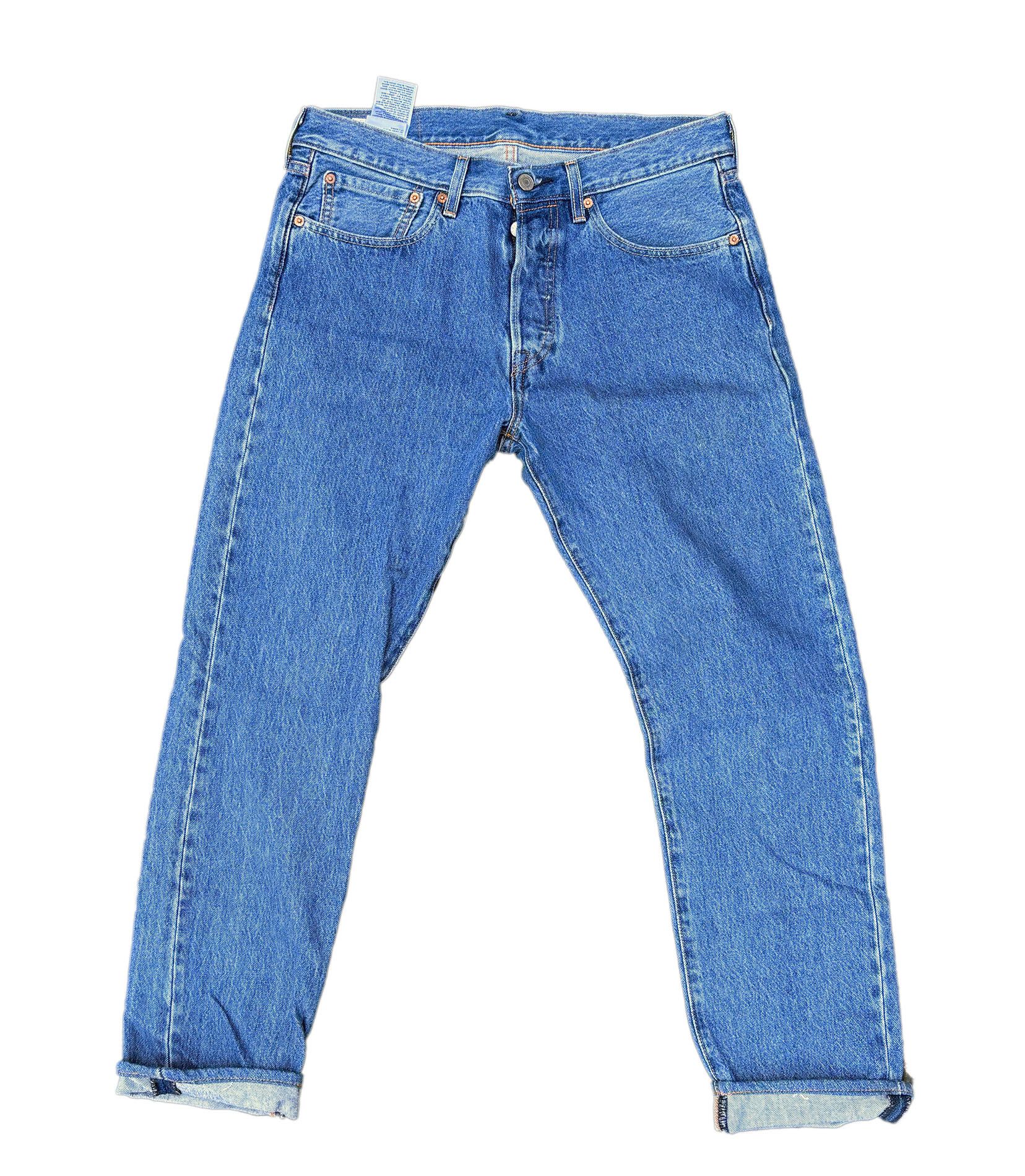 Levi's Levi's 501 ST - Md Blue Wash Size US 32 / EU 48 - 1 Thumbnail