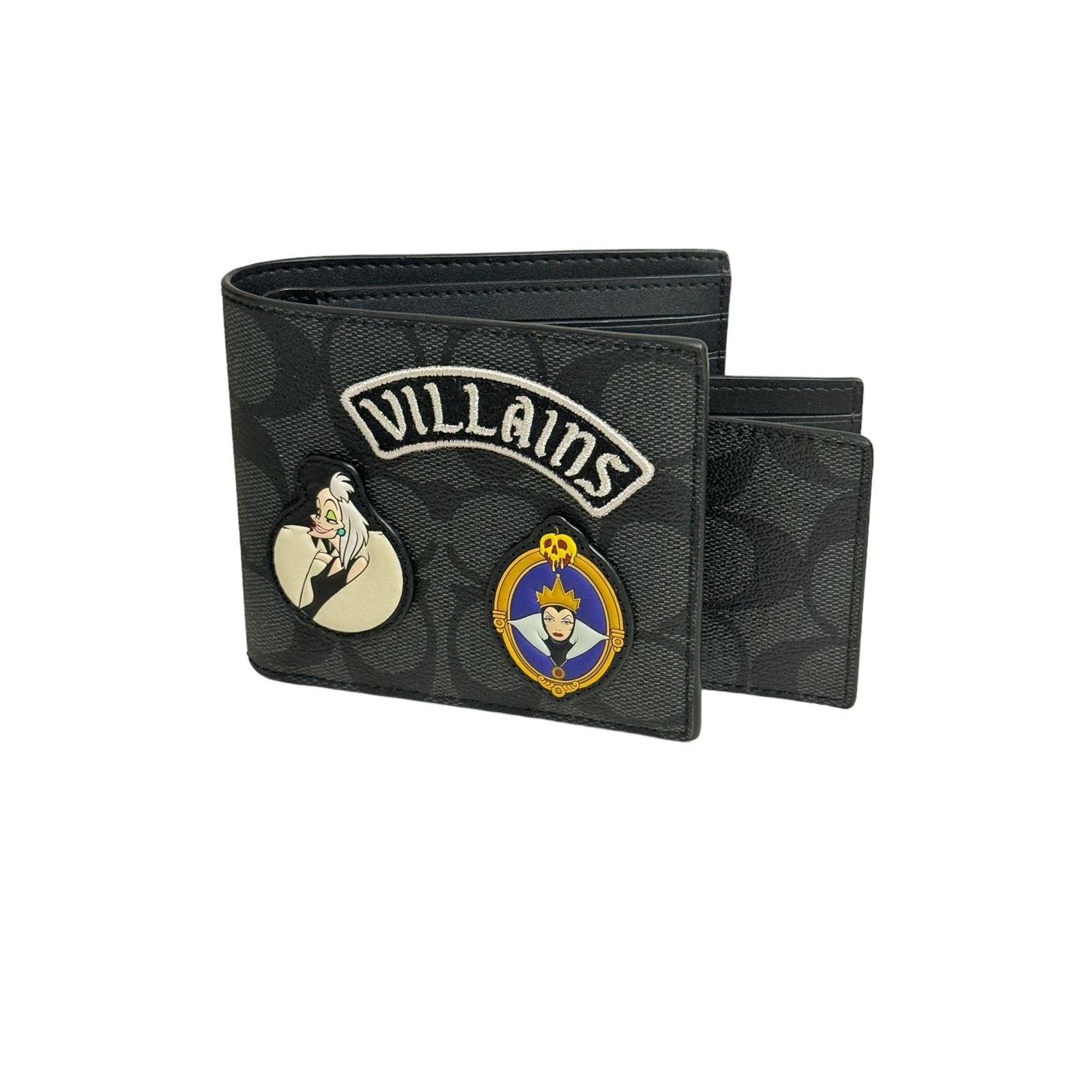 Coach Disney X Coach Villians Wallet In Signature Canvas Size ONE SIZE - 9 Thumbnail