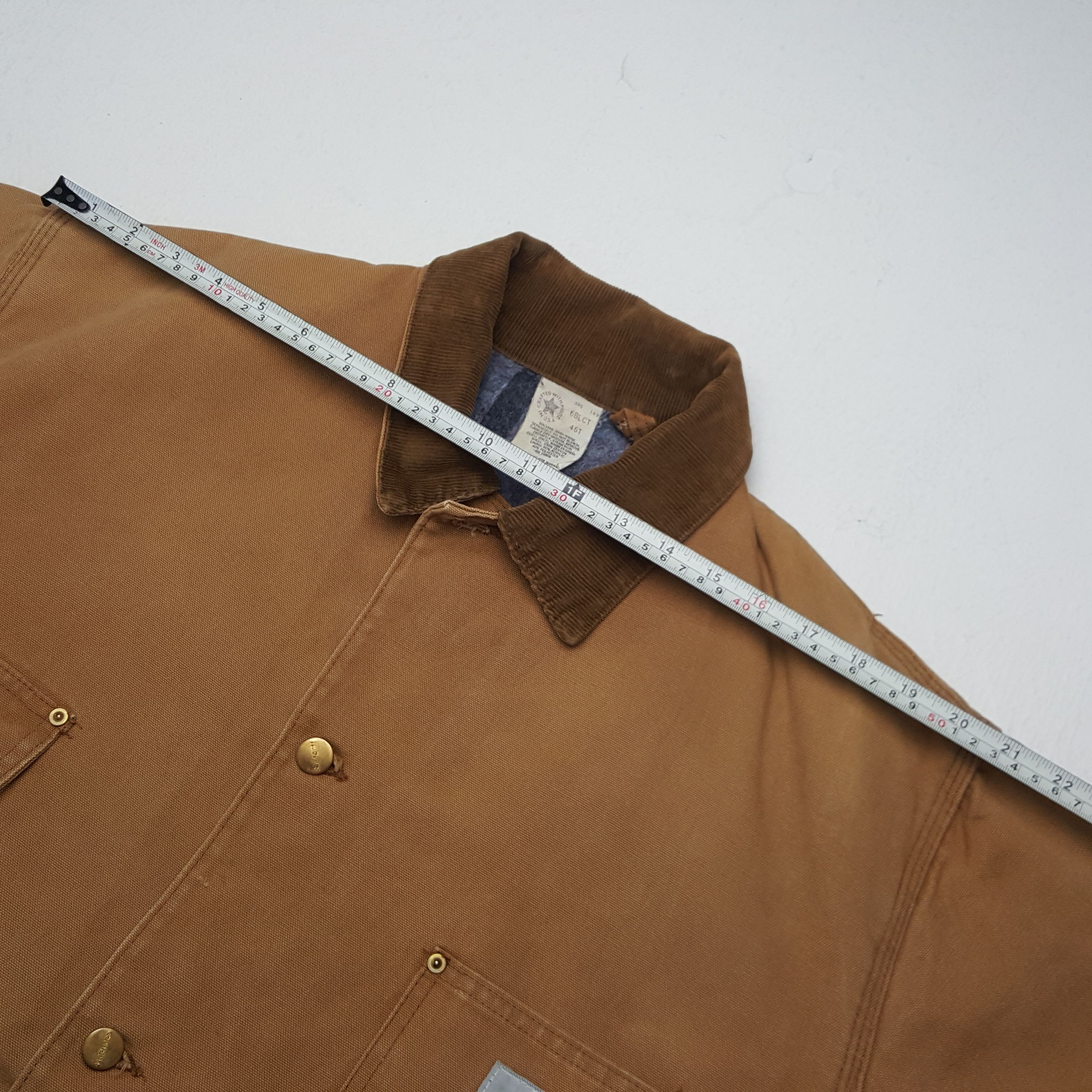 Carhartt × Vintage Vintage Carhartt American Workwear Detroit Jacket Size US XXL / EU 58 / 5 - 6 Thumbnail