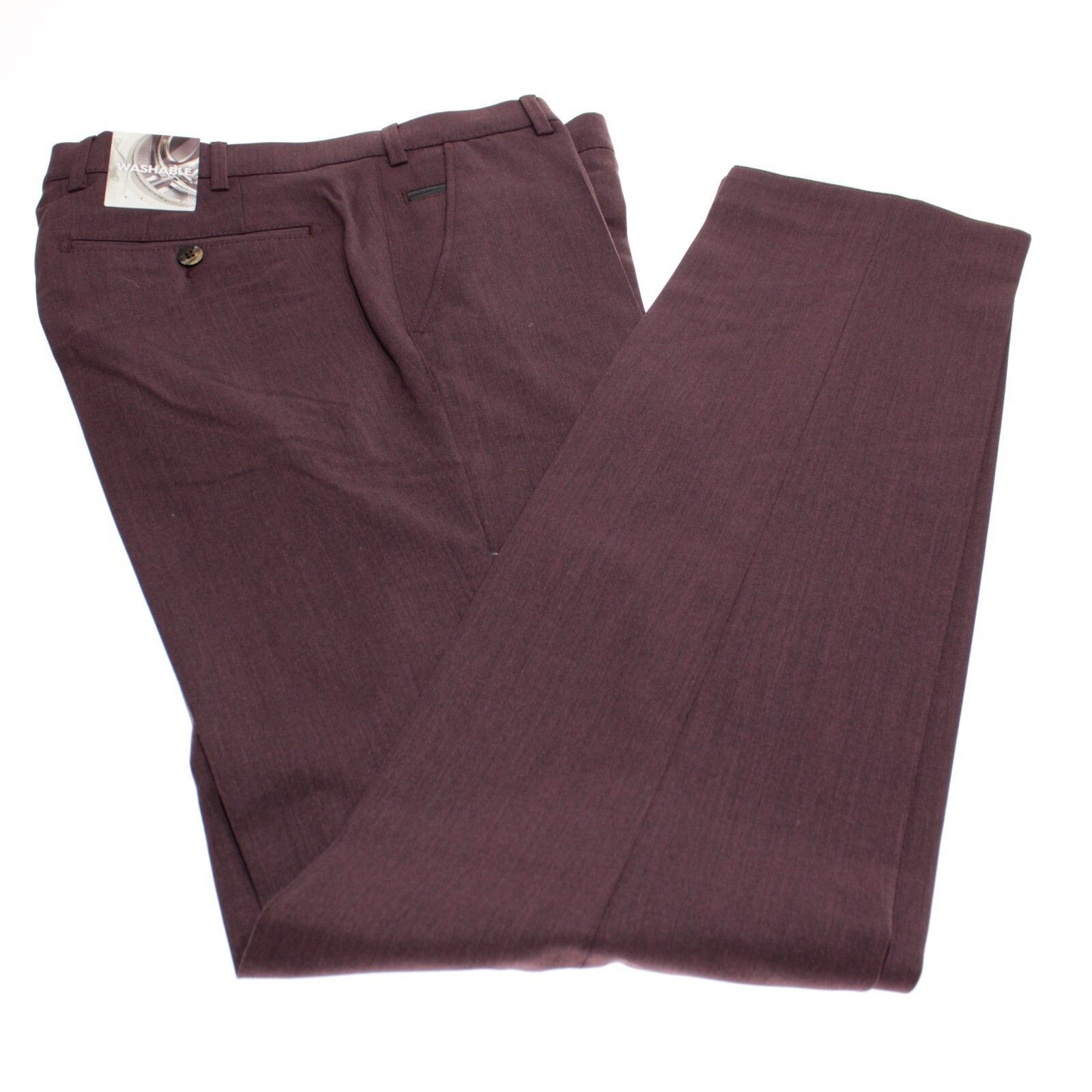 Other Meyer New with tags Dress Pants Size 34 US In Red Size US 34 / EU 50 - 2 Thumbnail