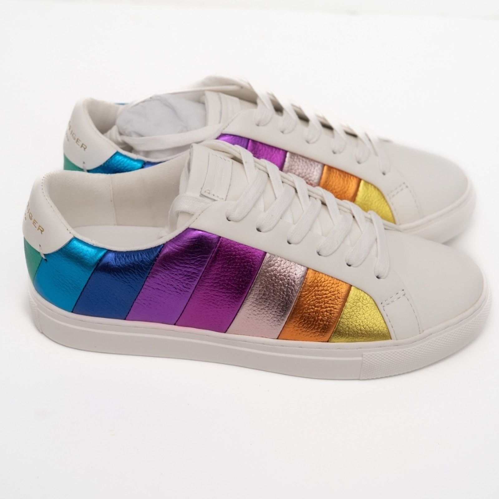 Kurt Geiger KURT GEIGER LONDON Women's Lane Stripe Low-Top Sneakers Size US 7.5 / IT 37.5 - 1 Thumbnail