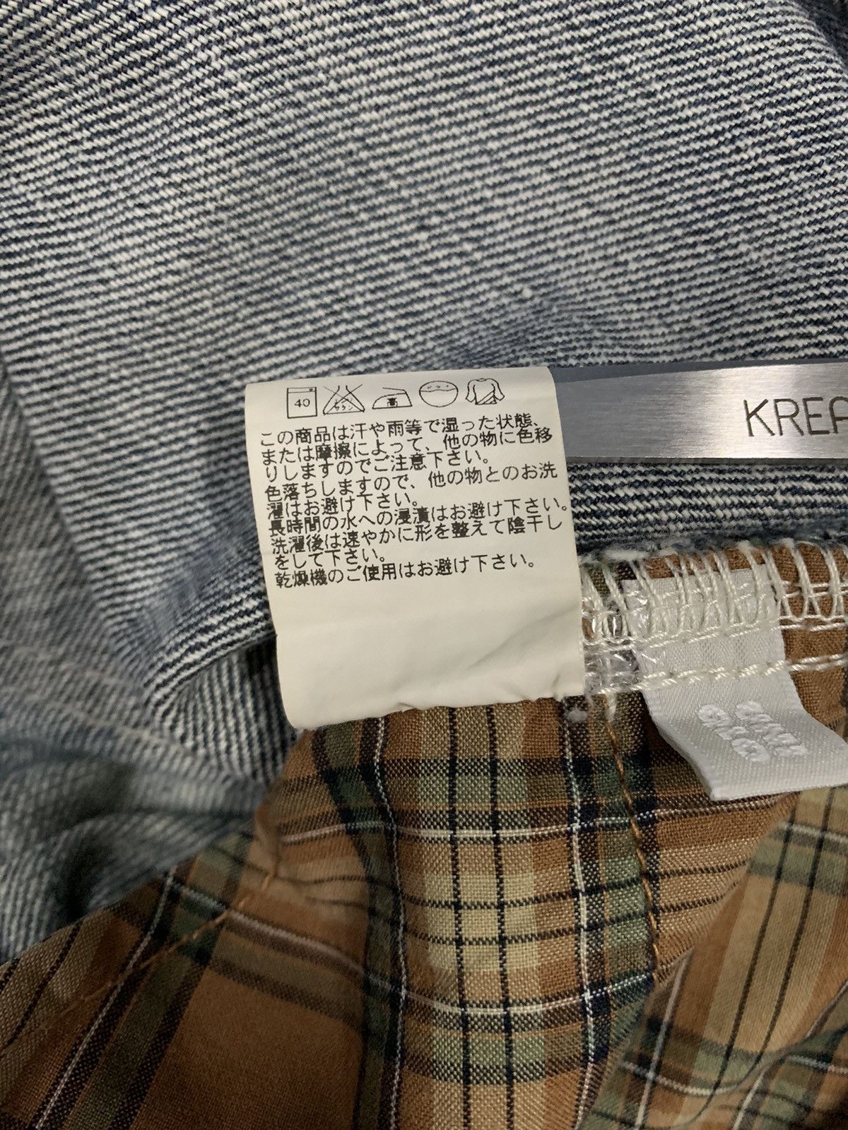 Jun Takahashi Vintage Y2K Uniqlo S002 Faded Loose Fit Distressed Jeans Size US 32 / EU 48 - 21 Thumbnail