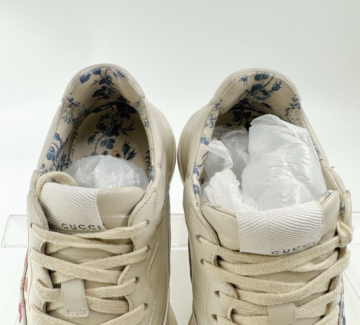Gucci Gucci Glitter Rainbow Print GG Dad Sneakers K12 Size US 6 / IT 36 - 4 Thumbnail