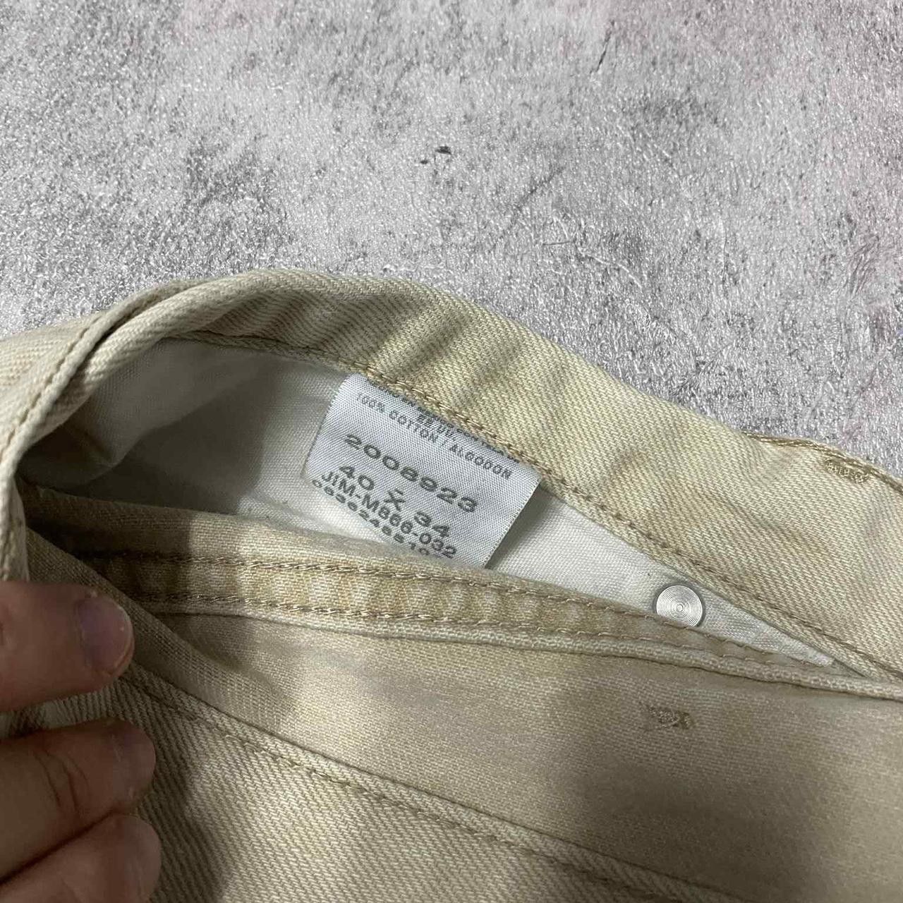 Lee Tan and cream vintage Lee jeans jeans Size US 36 / EU 52 - 7 Thumbnail