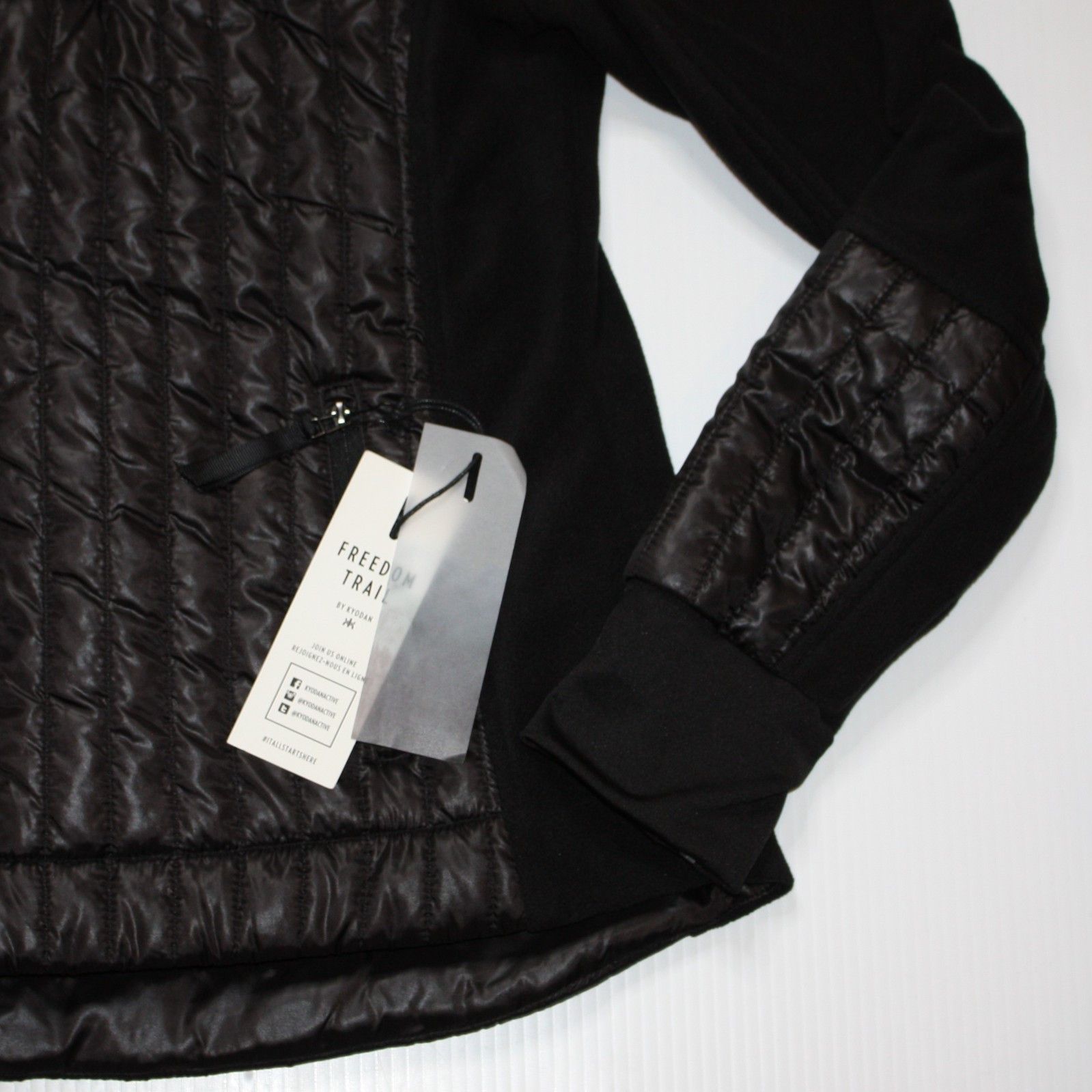 Other Freedom Trail Quilted Fleece Hooded Pullover Jacket $80 Size L / US 10 / IT 46 - 5 Thumbnail