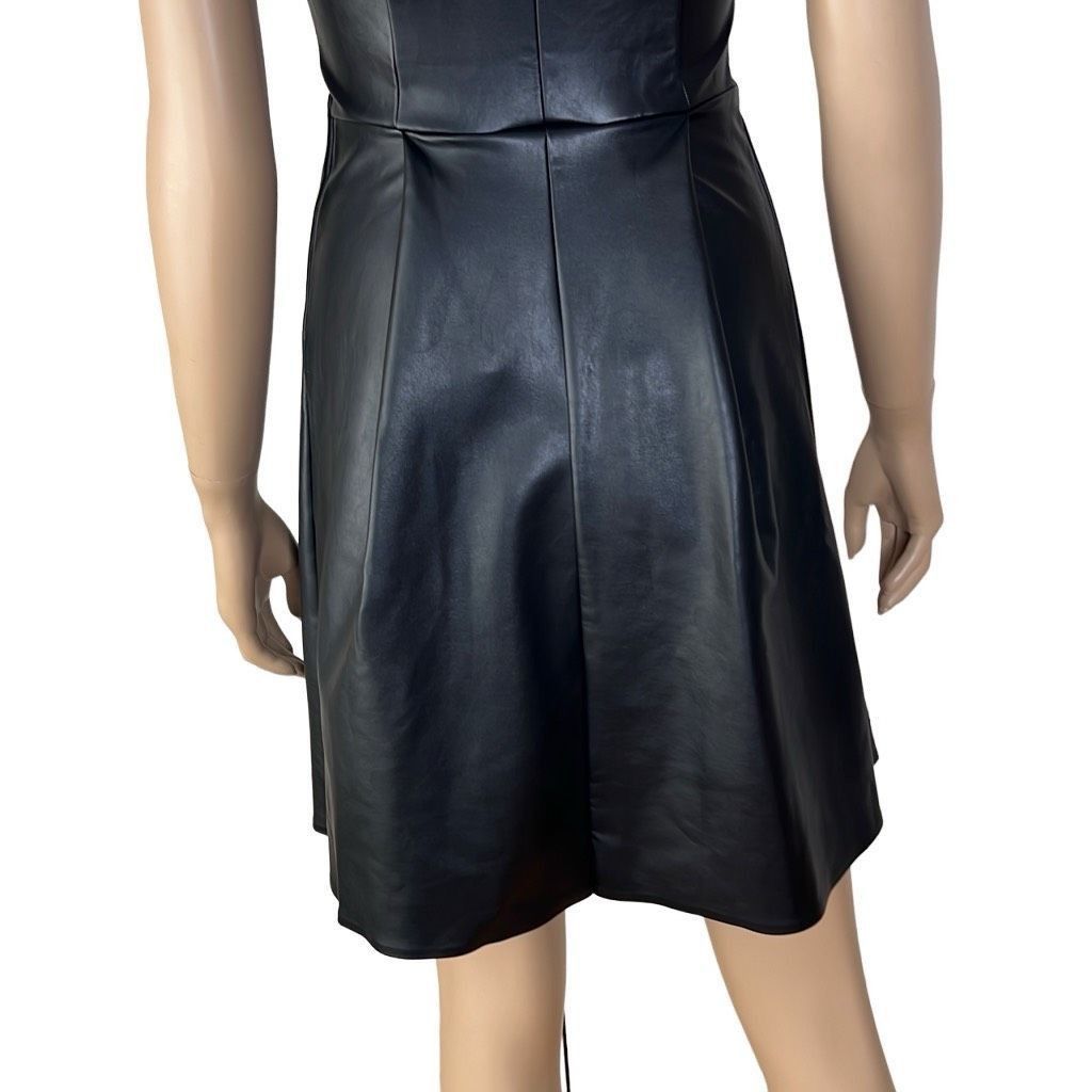 Wolford NWT Wolford Jenna Faux Vegan Leather Sleeveless Dress 8 Size M / US 6-8 / IT 42-44 - 10 Thumbnail
