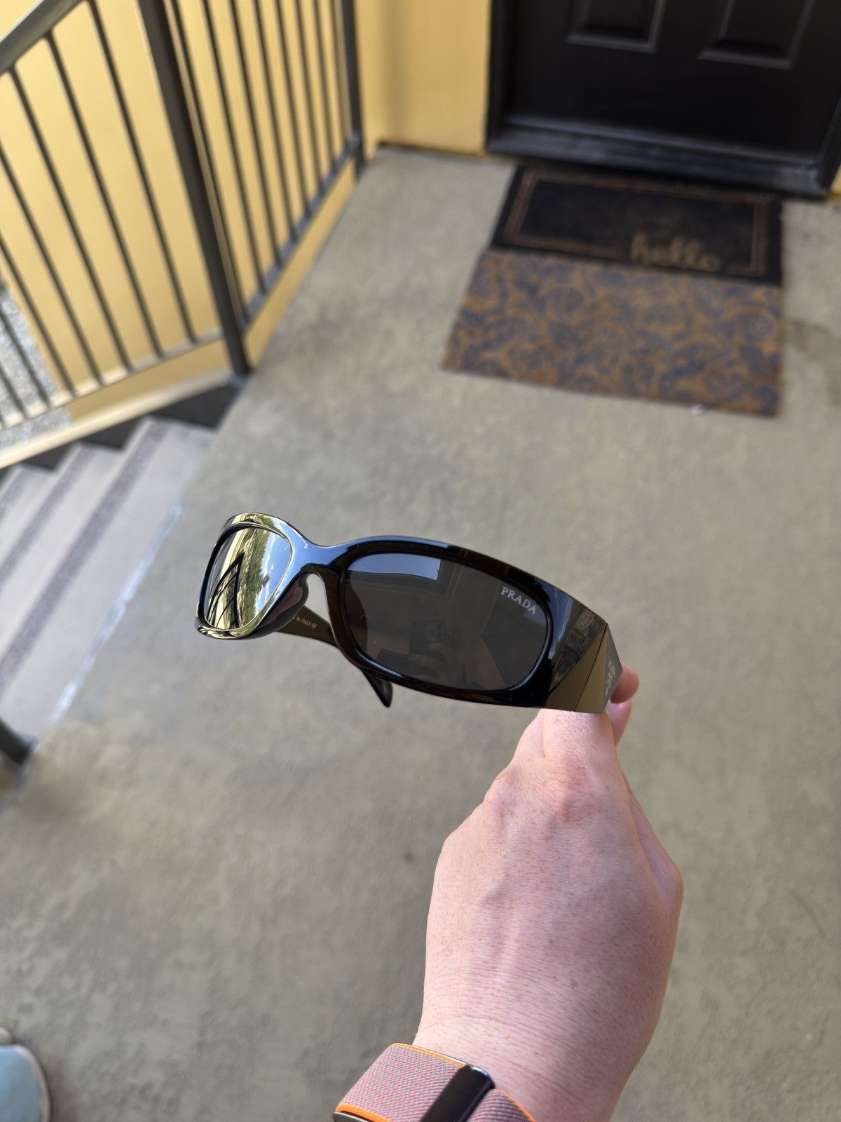 Prada Black prada glasses Size ONE SIZE - 2 Thumbnail