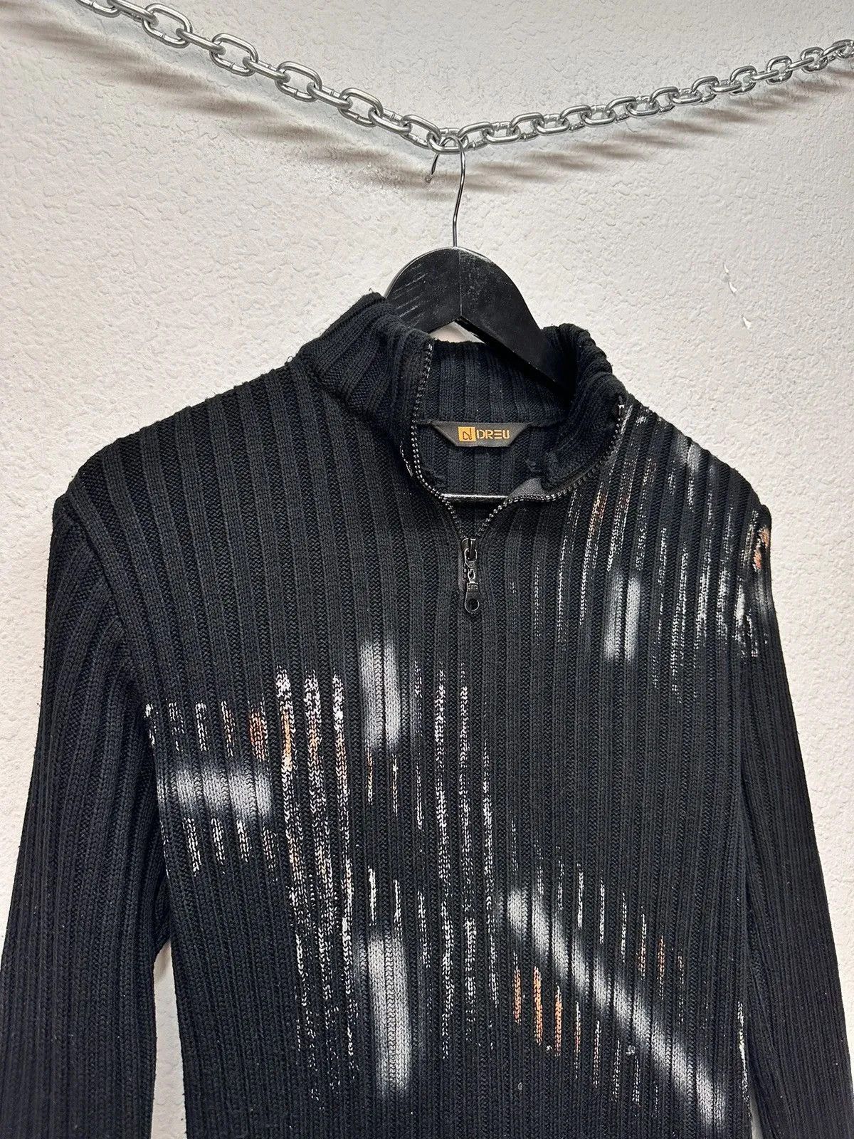 If Six Was Nine Y2k Gothic Avatngarde Sweater Distressed Margiela Japanese Size US M / EU 48-50 / 2 - 5 Thumbnail