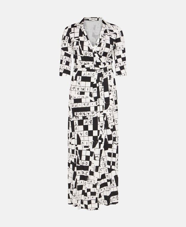 Diane von Furstenberg Silk wrap dress Size L / US 10 / IT 46 - 1 Thumbnail