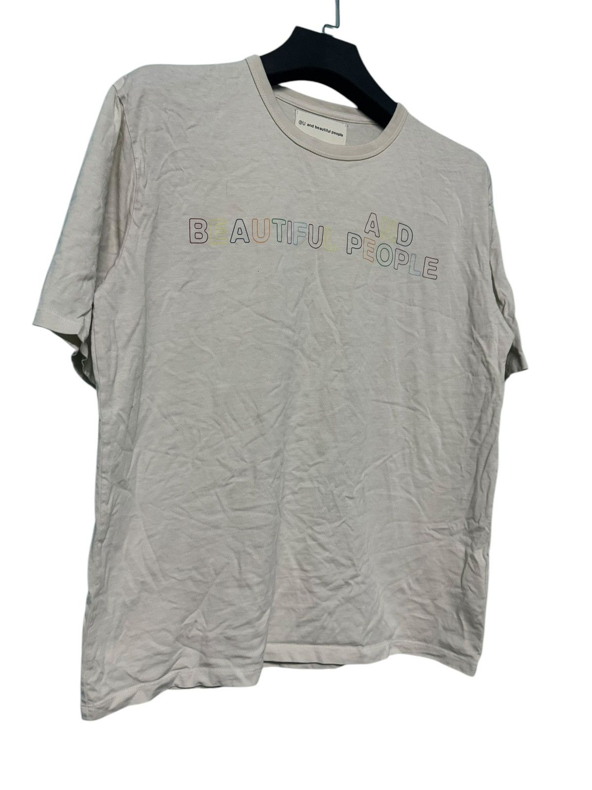 GU 💥JAPANESE STREETWEAR GU AND BEAUTIFUL PEOPLE SPELL OUT SHIRT Size US L / EU 52-54 / 3 - 3 Thumbnail