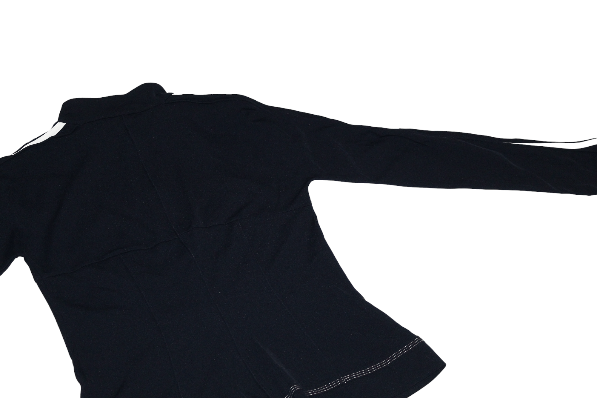 Marithe + Francois Girbaud RARE VTG💥 M+FG CRAVATATAKILLER Taped Track Fitted Jacket Size M / US 6-8 / IT 42-44 - 13 Thumbnail