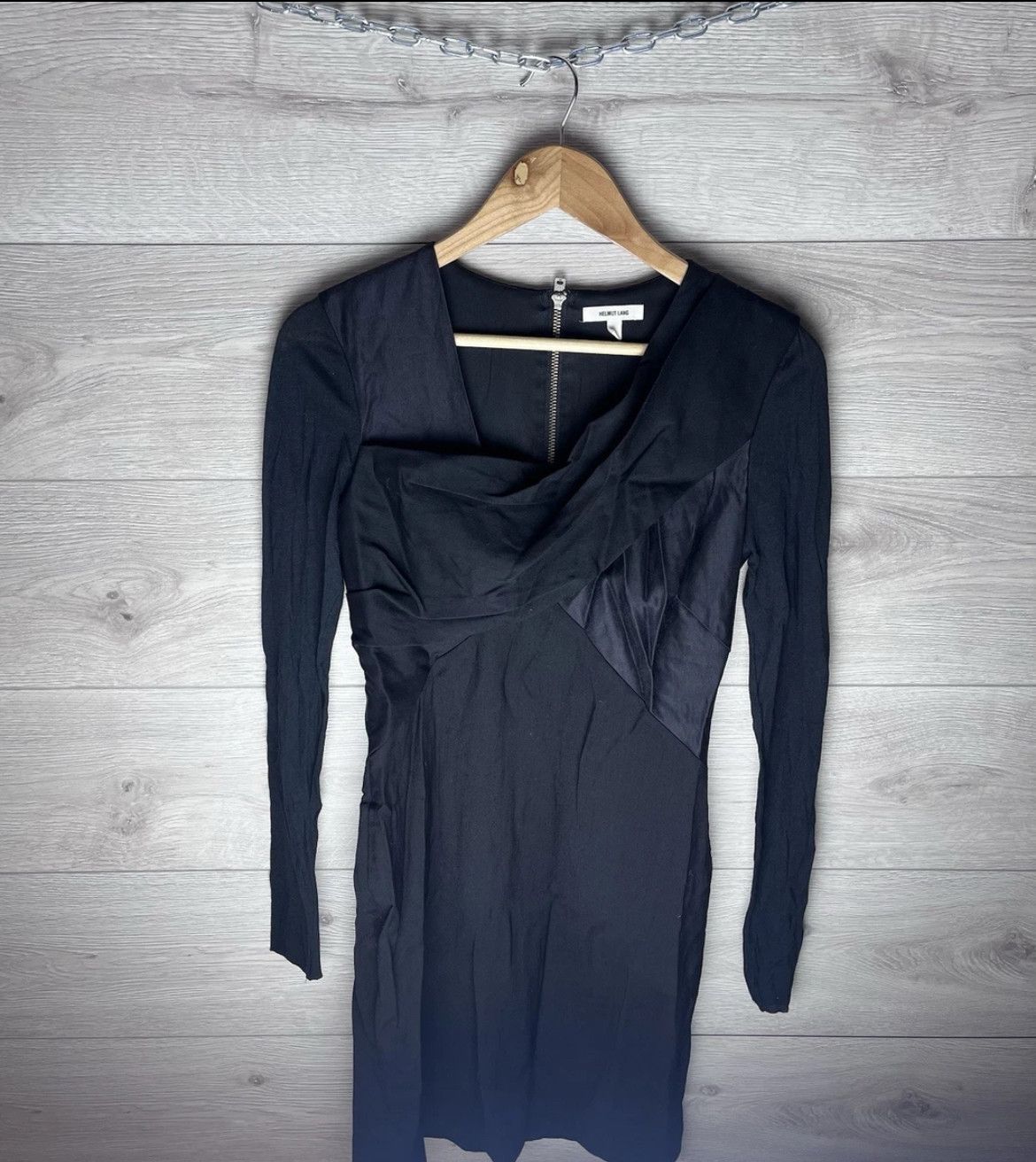 Helmut Lang Women’s black dress Helmut Lang size 4 Y2K Size S / US 4 / IT 40 - 1 Thumbnail