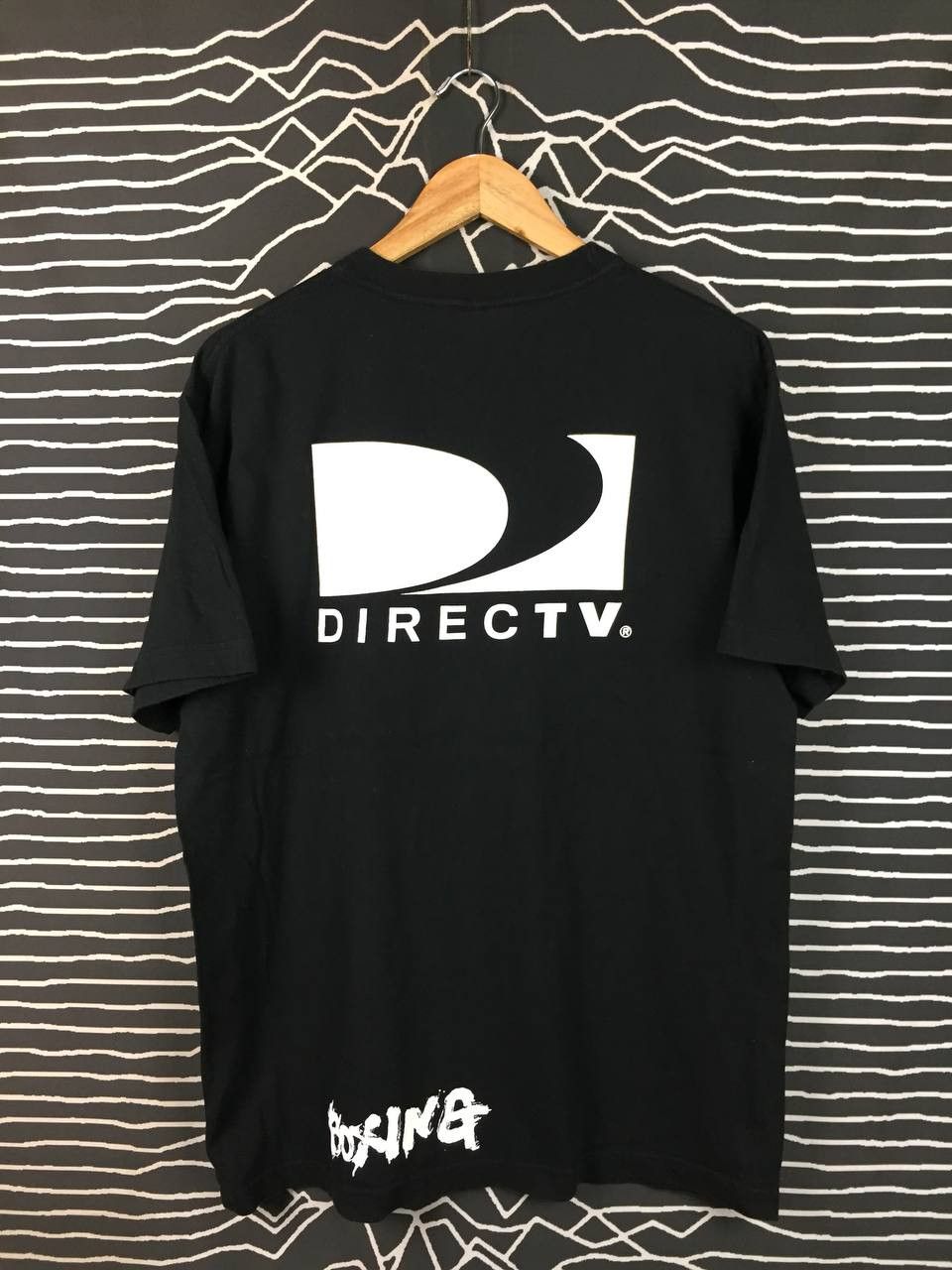 Vintage Vtg DIRECTV Boxing Non Brake Non Limit PPV Promo Tee Size US L / EU 52-54 / 3 - 5 Thumbnail