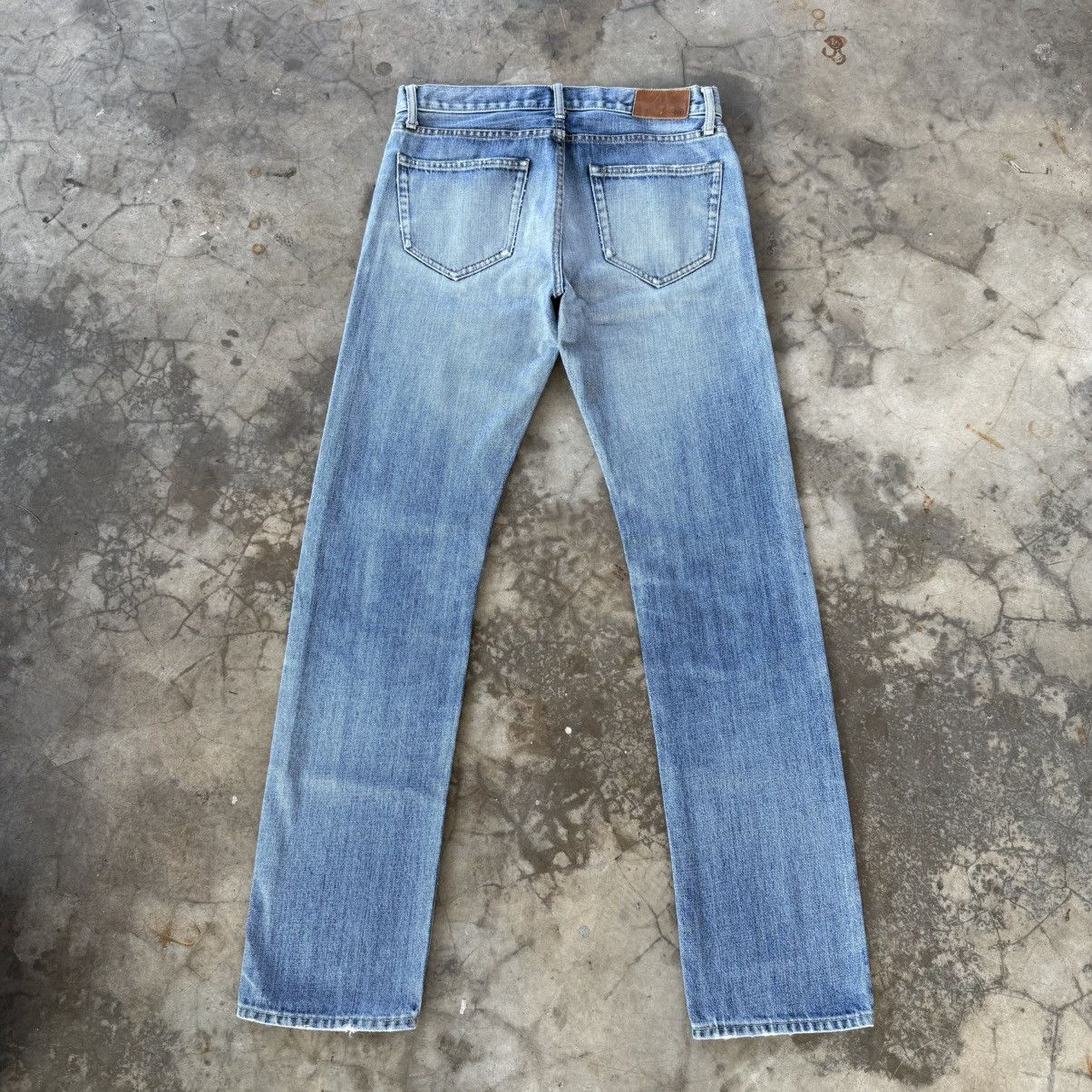 Japanese Brand W32 Vintage Japanese Slim Fit Faded Denim Pants Size US 32 / EU 48 - 9 Thumbnail