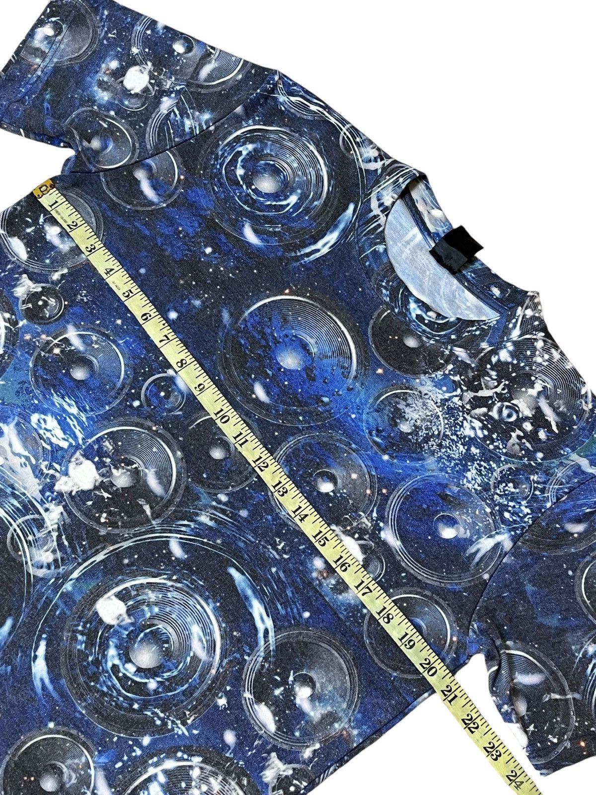 Japanese Brand NRL NINE RULAZ LINE WATER SPEAKER TEE SHIRT Size US M / EU 48-50 / 2 - 6 Thumbnail