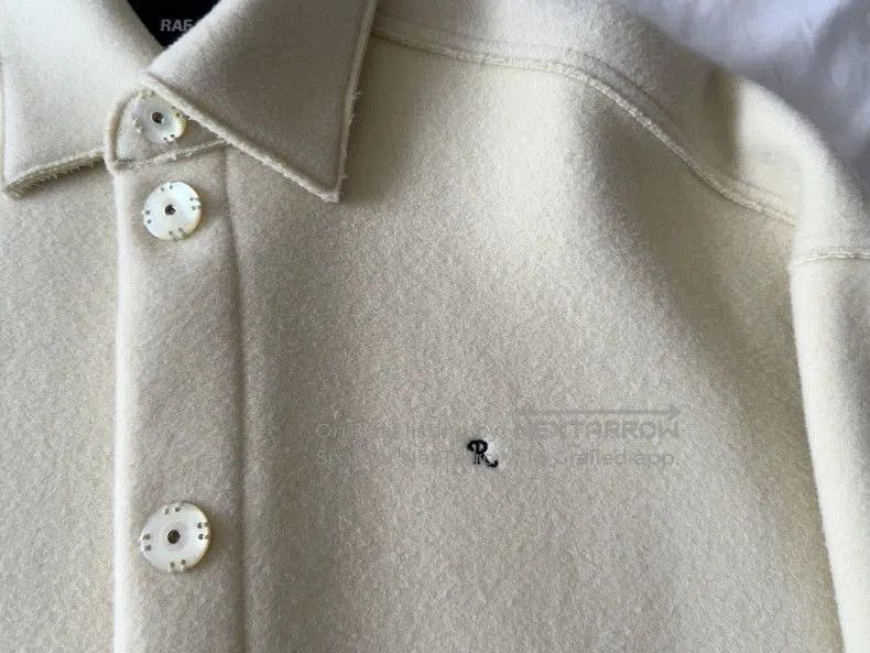 Raf Simons Raf Simons Wool Jacket 21AW Cream Color. Size US M / EU 48-50 / 2 - 5 Thumbnail