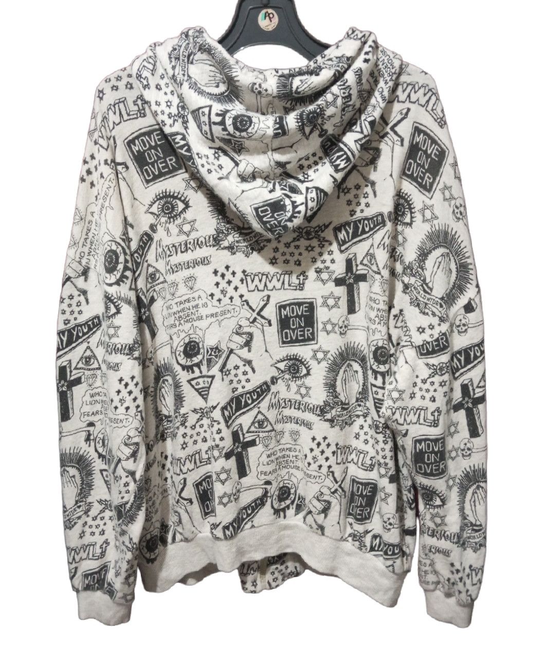 Japanese Brand World Wide Love! hoodies big logo Size US L / EU 52-54 / 3 - 2 Thumbnail