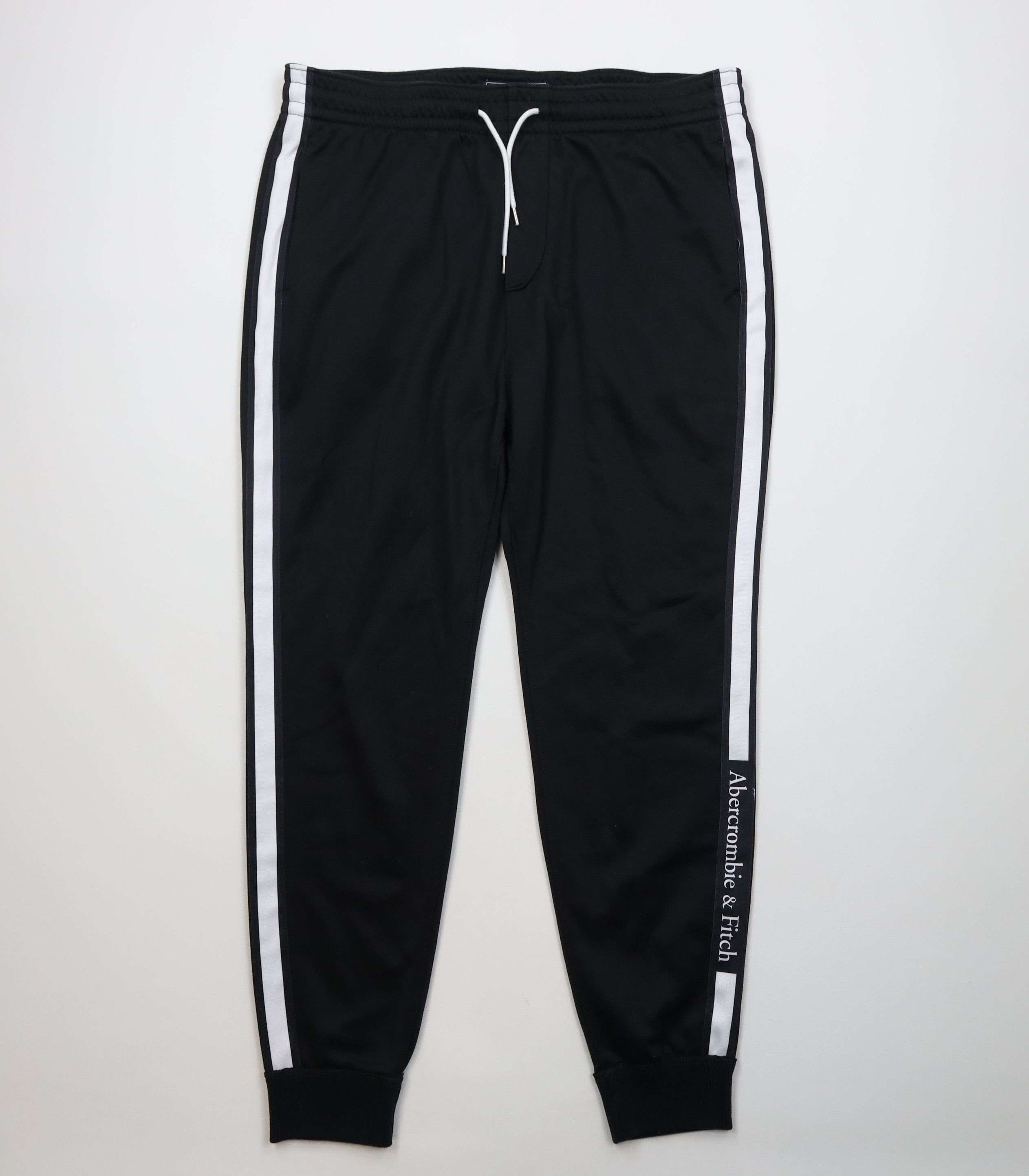 Abercrombie & Fitch Vintage Y2K Abercrombie & Fitch Cuffed Joggers Pants Black Size US 38 / EU 54 - 1 Thumbnail