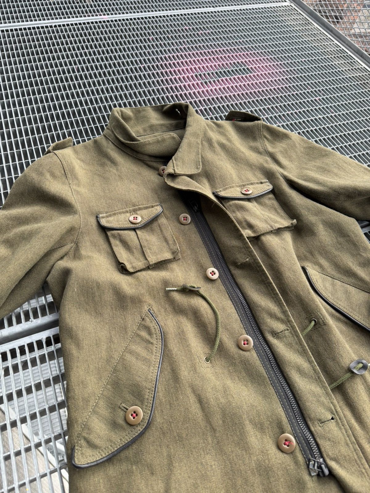 Japanese Brand Hiromichi by Hiromichi Nakano Multipocket Military Jacket Size US L / EU 52-54 / 3 - 14 Thumbnail