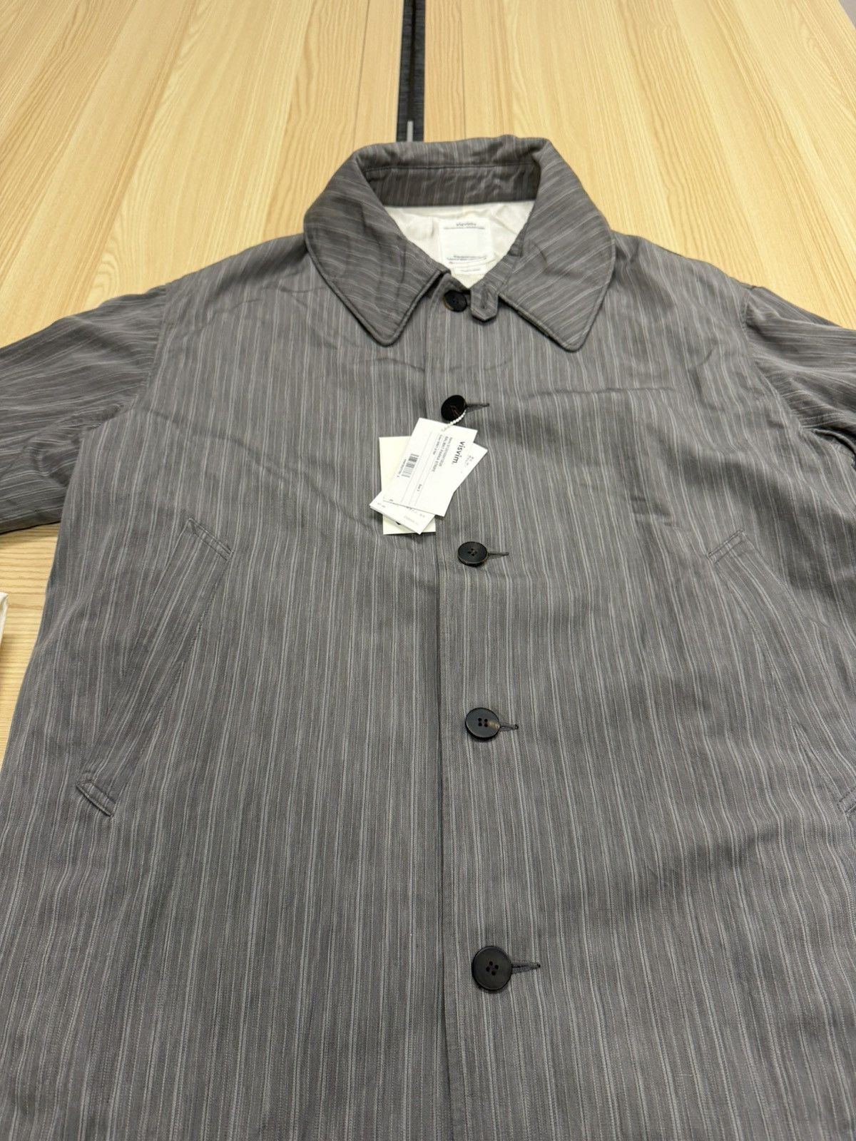 Visvim Visvim Balmat Parka Stripe Grey size 3 Size US L / EU 52-54 / 3 - 7 Thumbnail