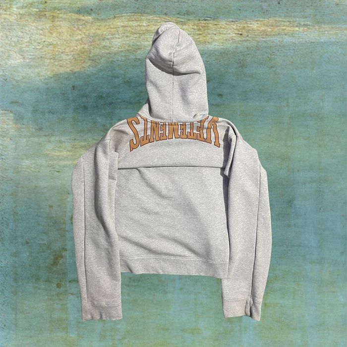 Vetements 2025 misplaced hoodie