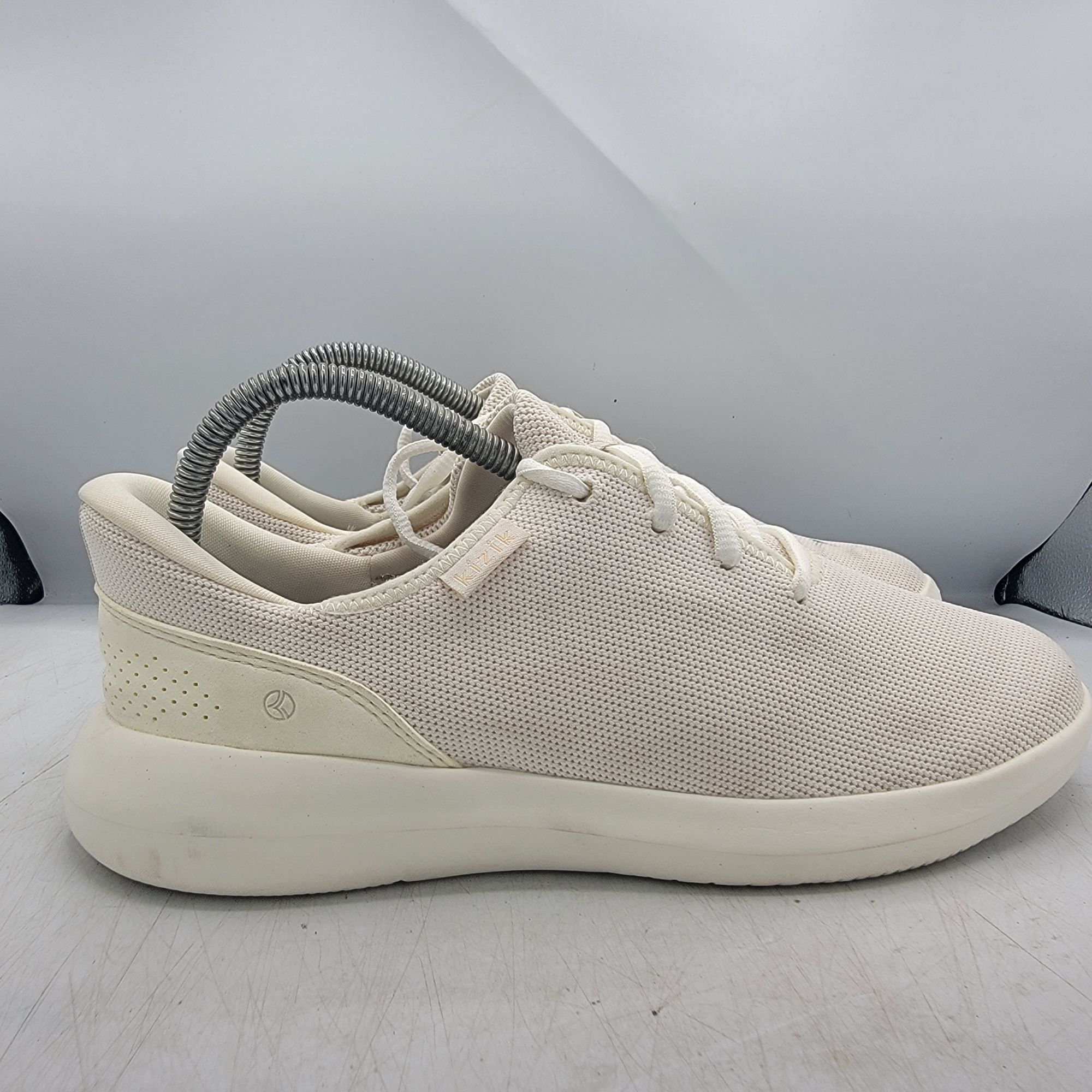 Other Kizik Madrid Eco Knit Womens 8.5 Wide White Cream Shoes Athl Size US 8.5 / IT 38.5 - 13 Thumbnail